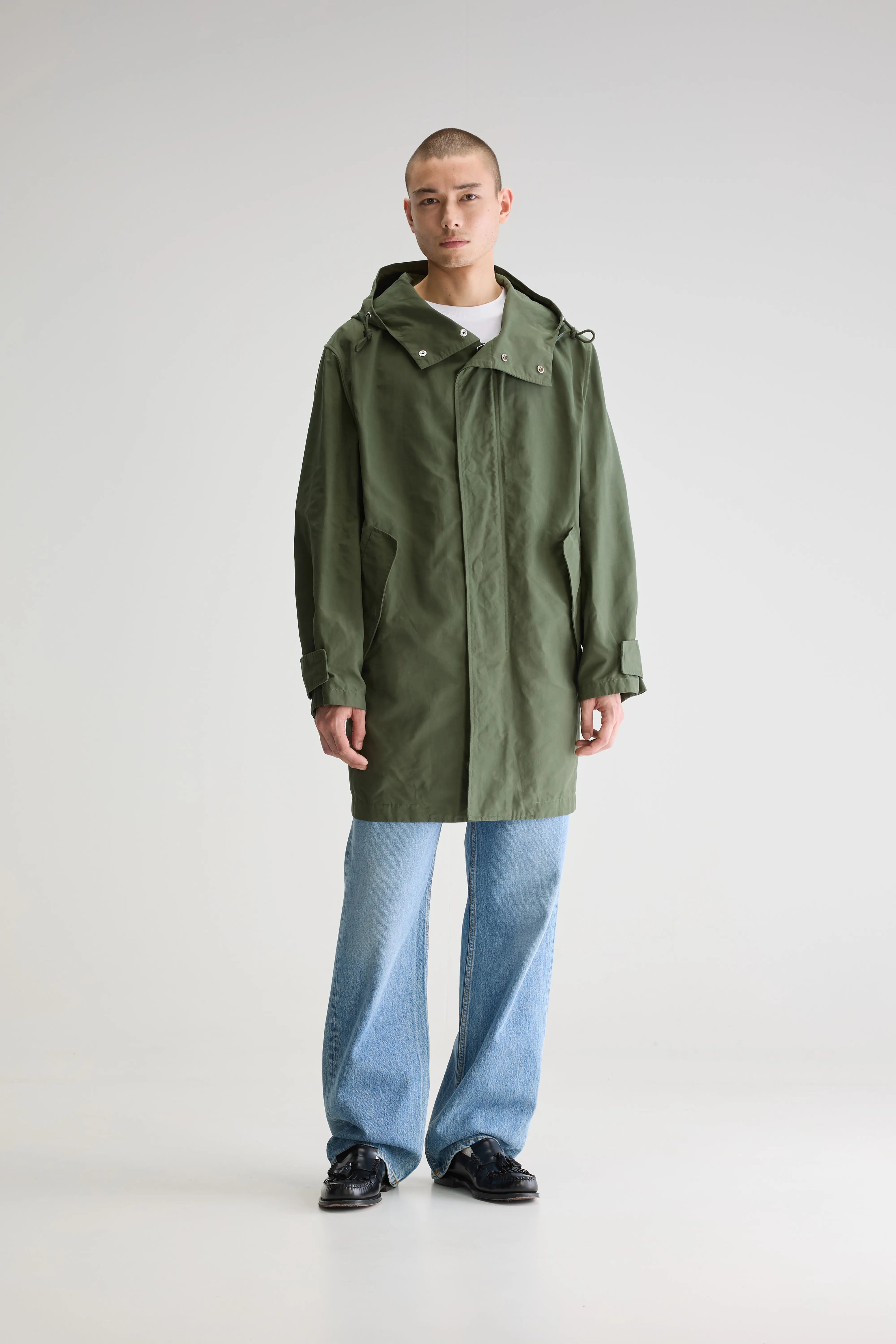 Hansom Hooded Parka - Army For Men | Bellerose