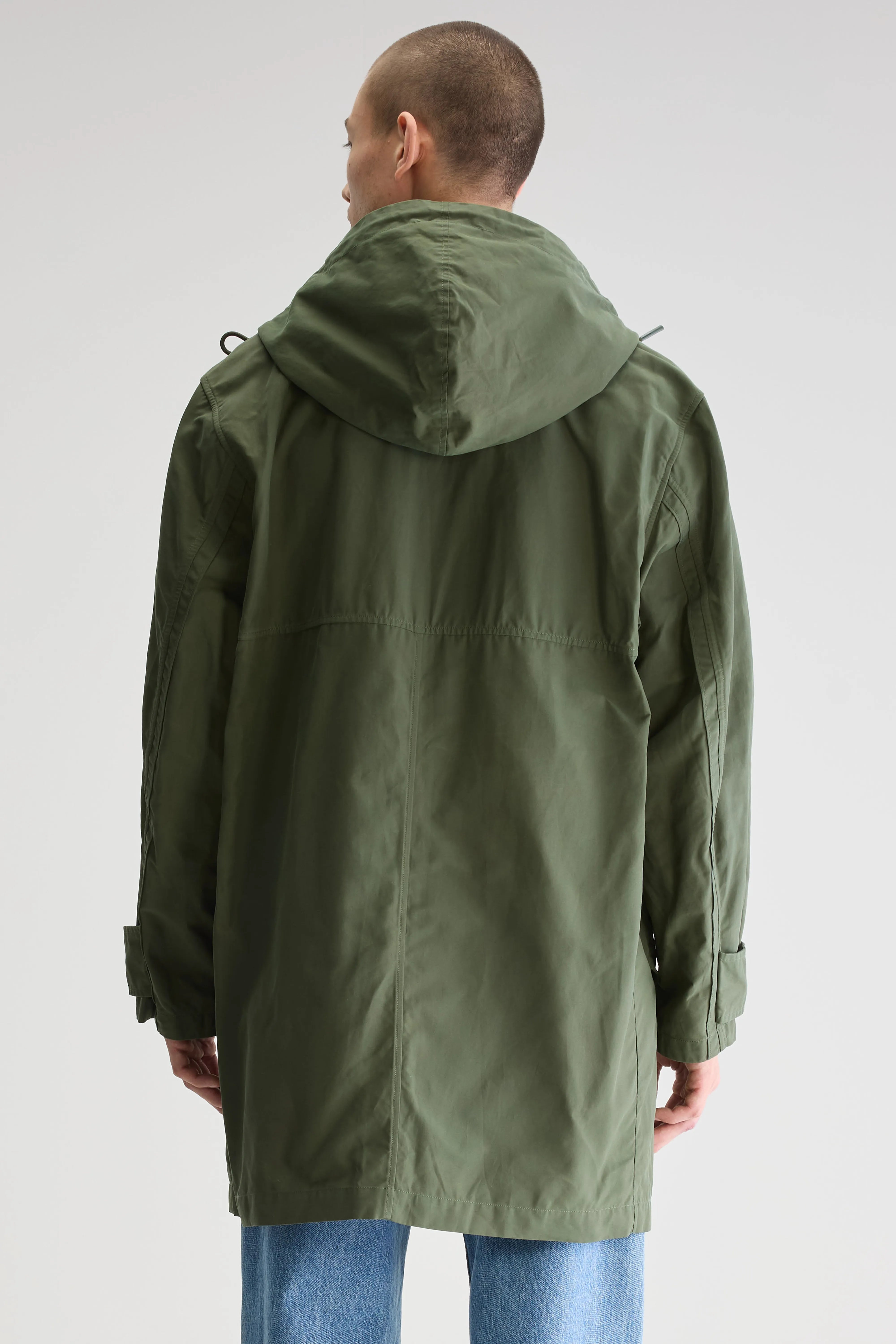 Hansom Hooded Parka - Army For Men | Bellerose