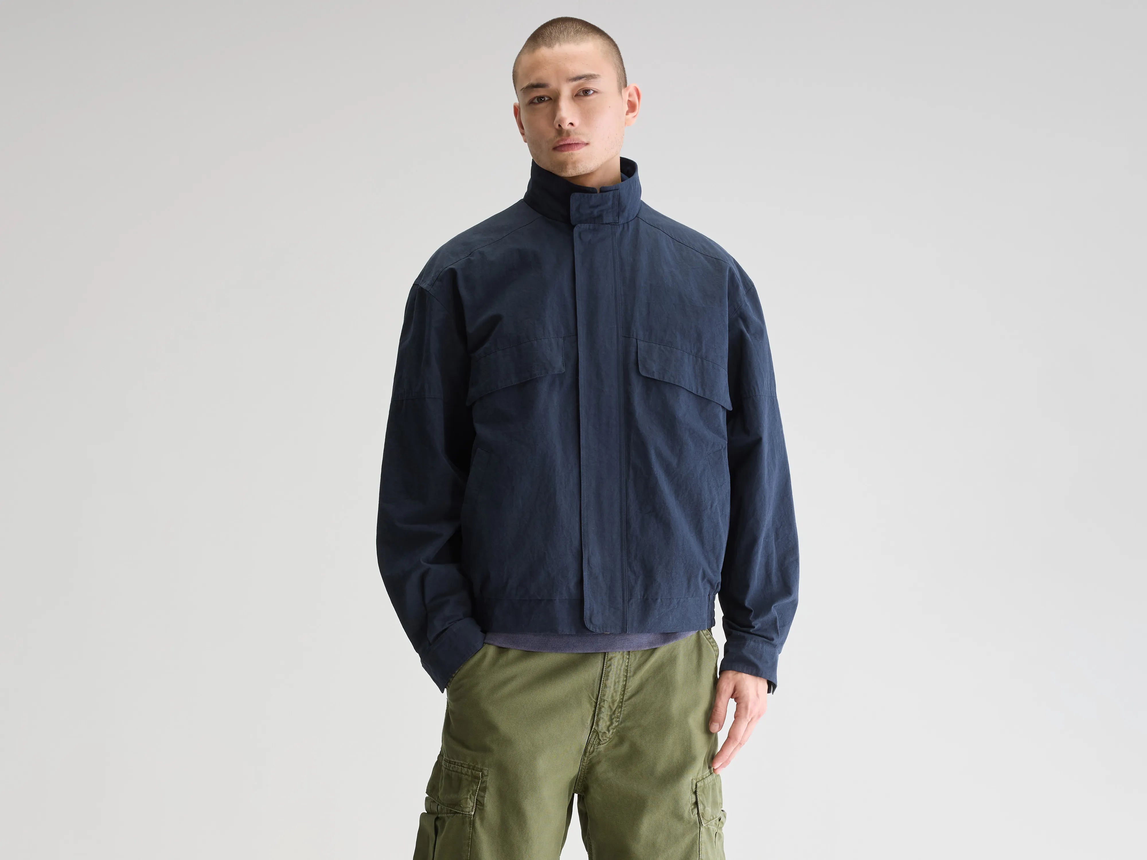 Jabon relaxed jacket (251 / M / NAVY)