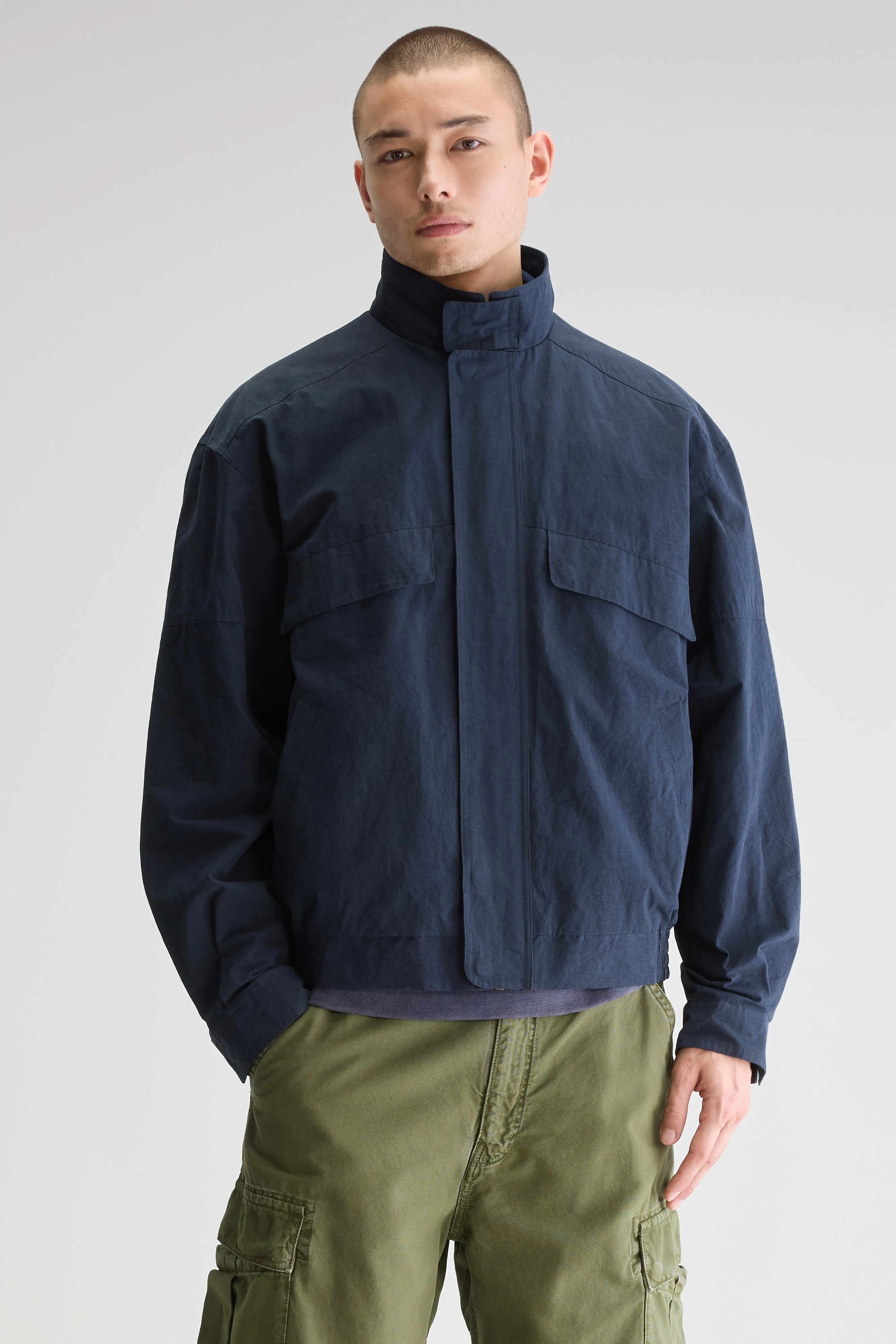 Jabon relaxed jacket (251 / M / NAVY)