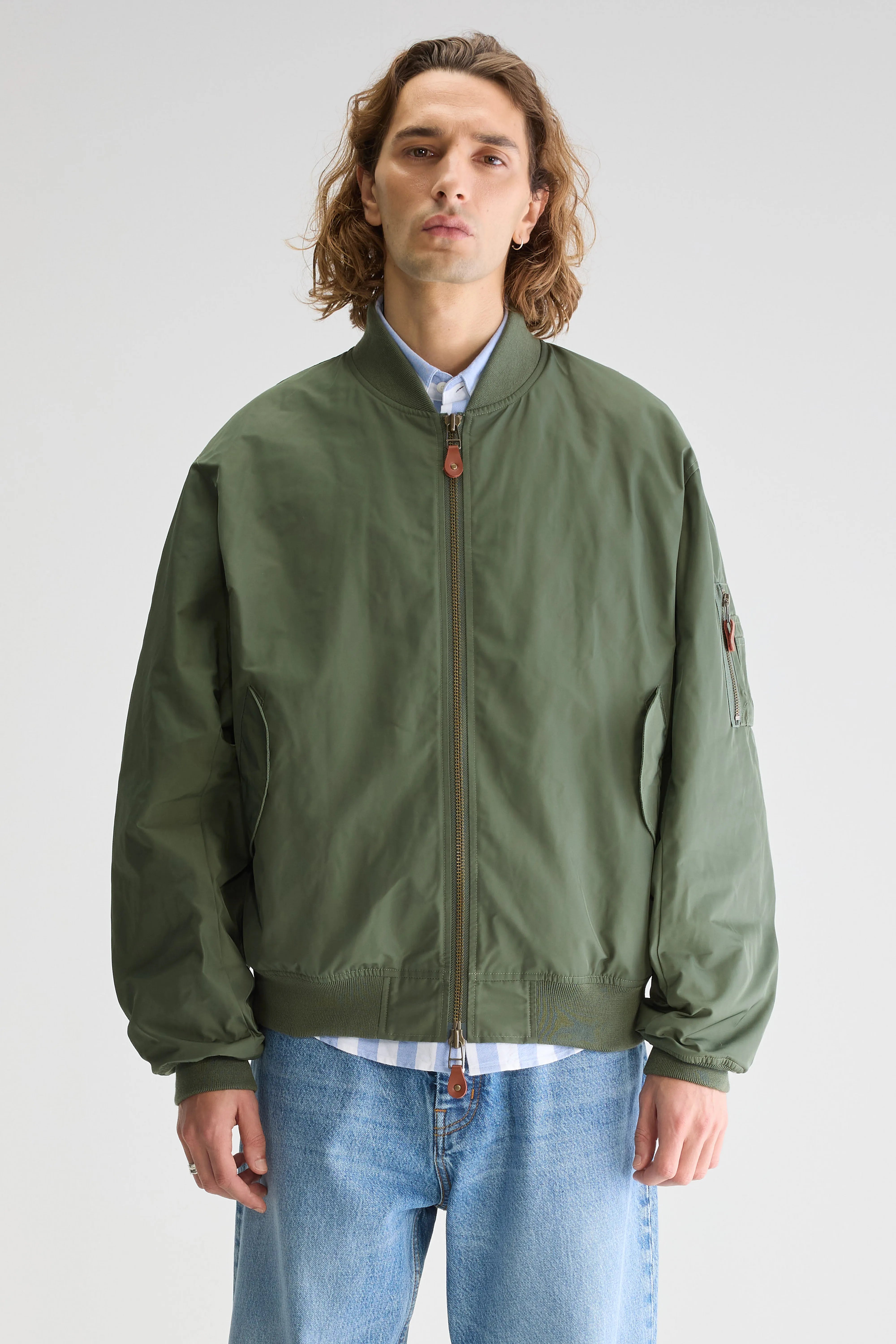 Jumper Bomber Jacket - Cedar For Men | Bellerose