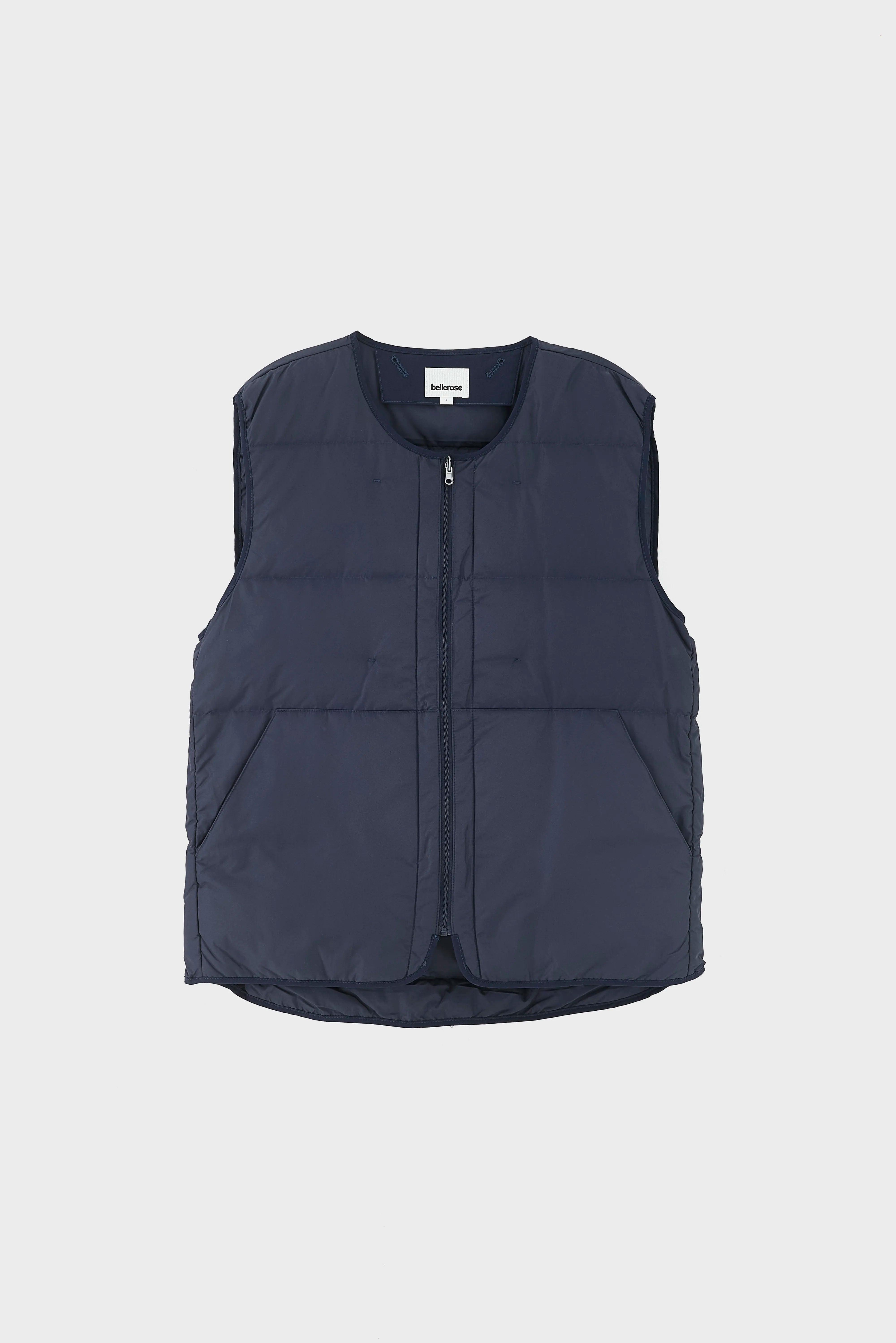 Hoch marineblauwe zip-up bodywarmer (251 / M / NAVY)