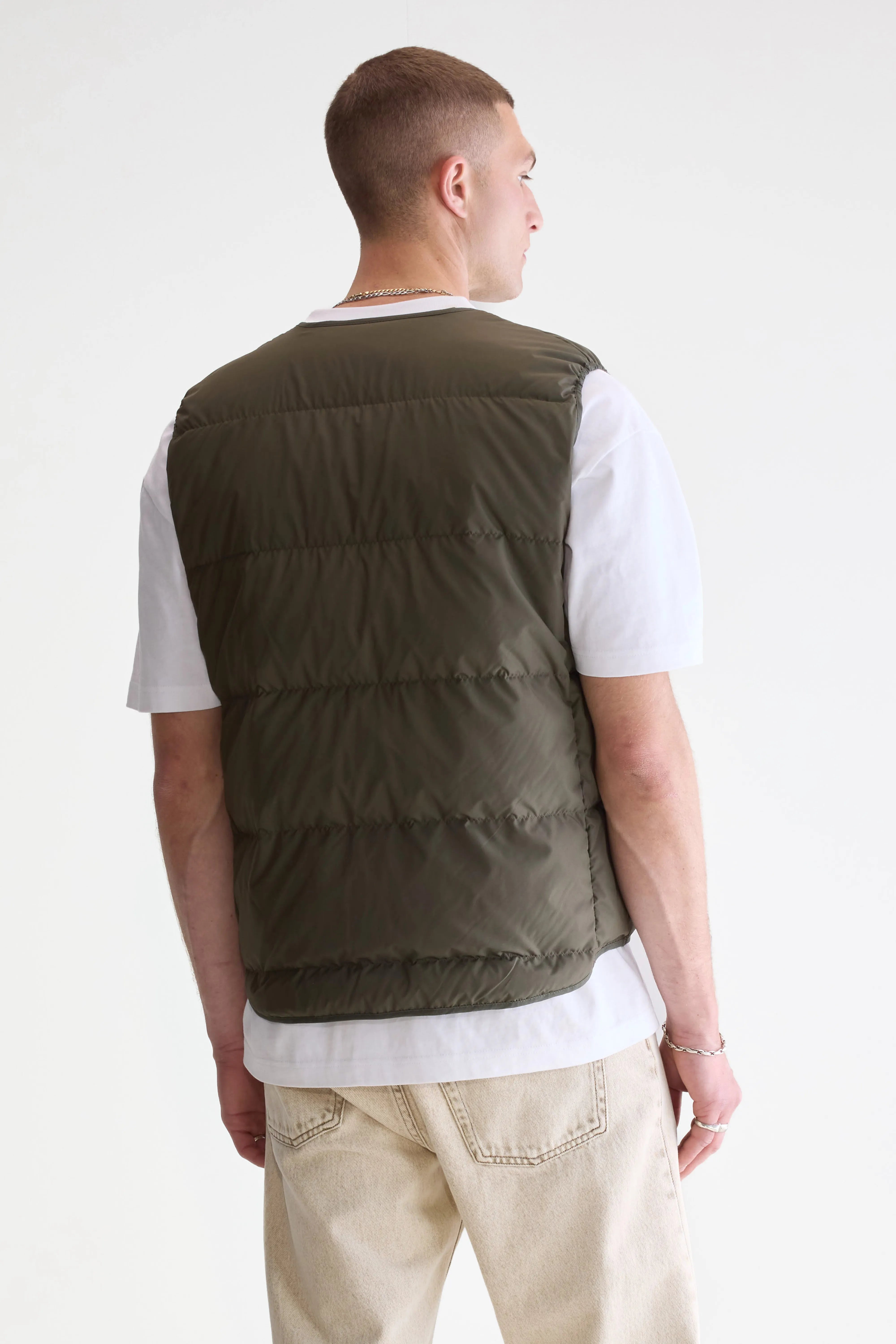 Hoch Bodywarmer - Dark olive Voor Heren | Bellerose