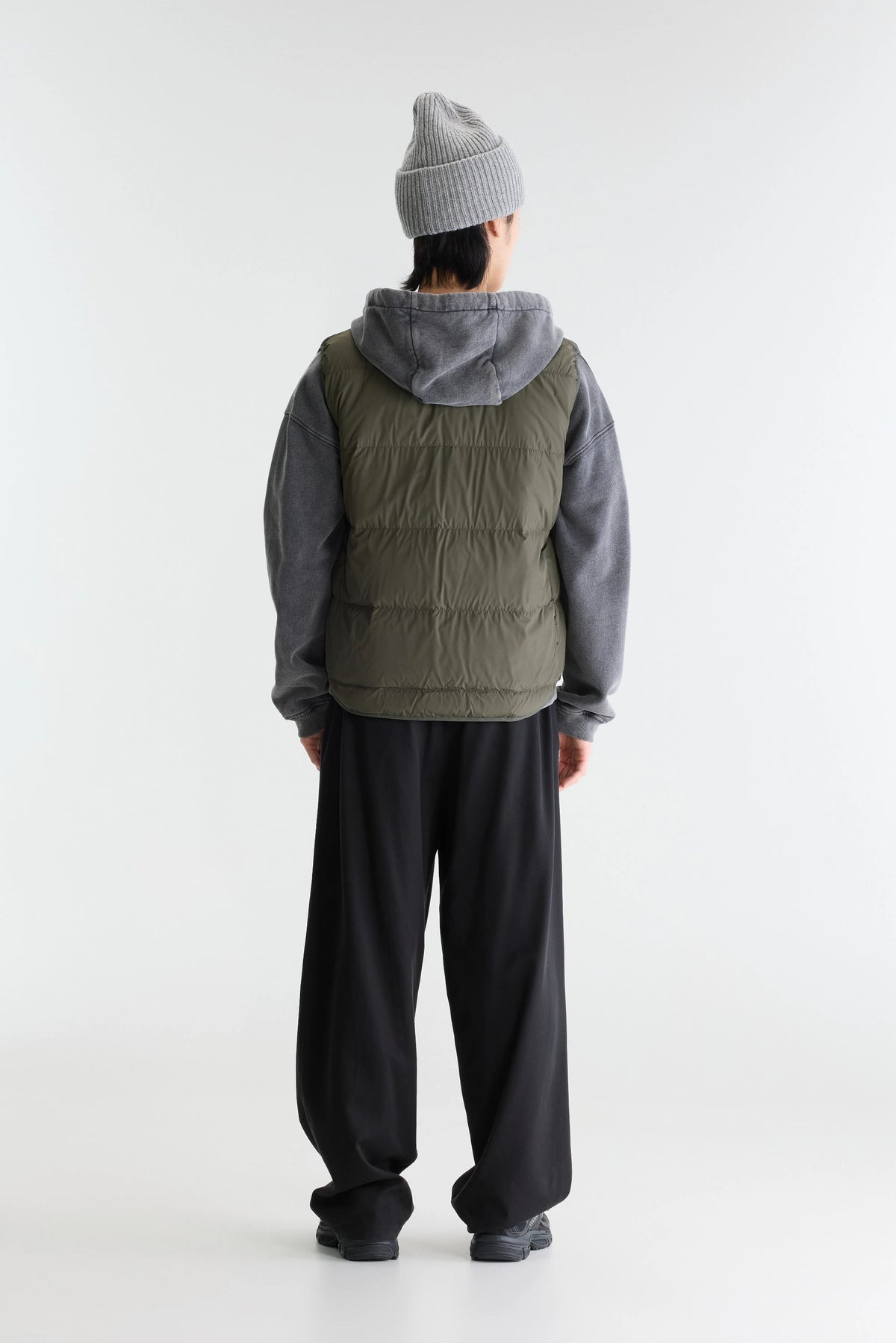 Hoch Slim Bodywarmer - Dark olive For Men | Bellerose
