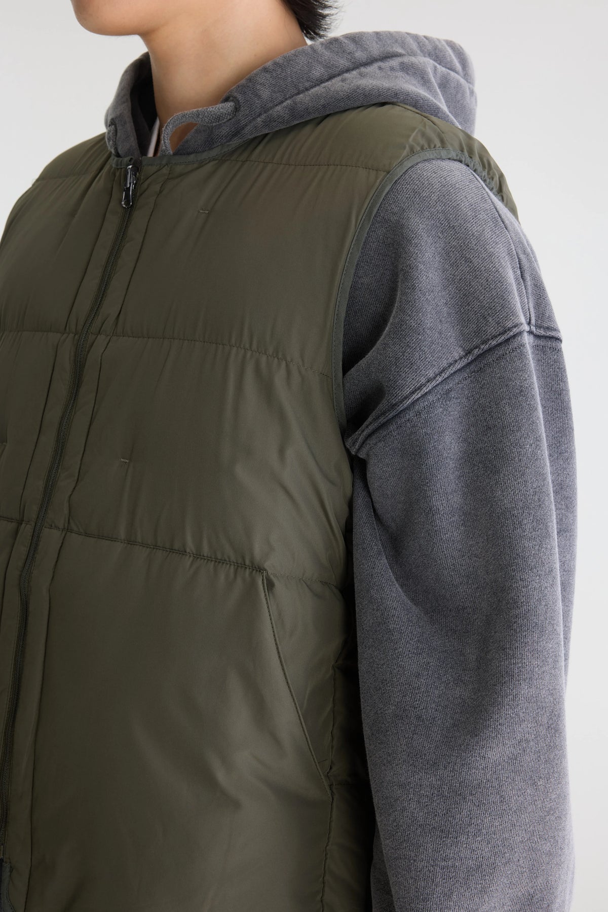 Hoch slim bodywarmer (251 / M / DARK OLIVE)