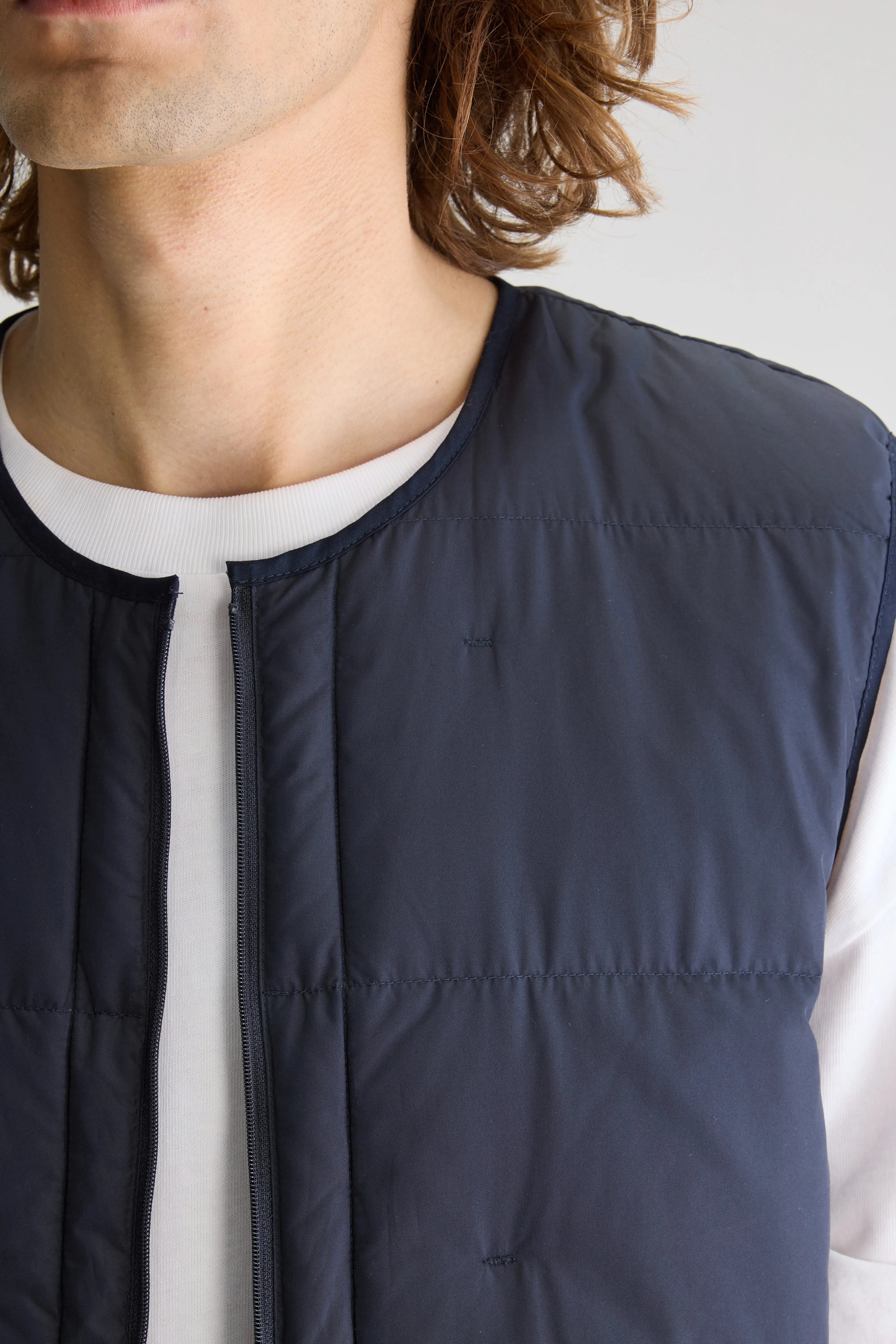 Gilet Sans Manches Hoch - Navy Pour Homme | Bellerose