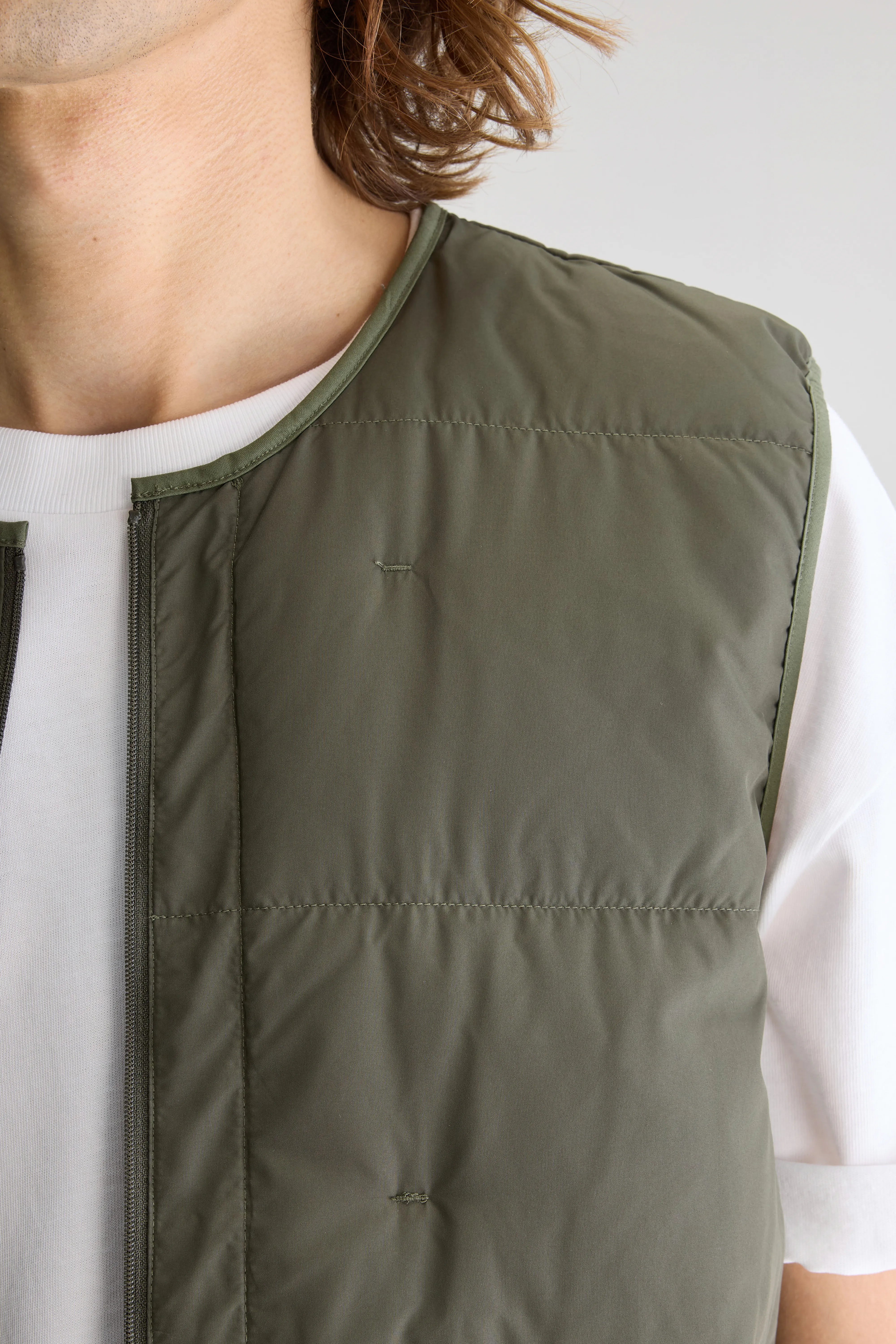 Hoch Bodywarmer - Dark olive Voor Heren | Bellerose