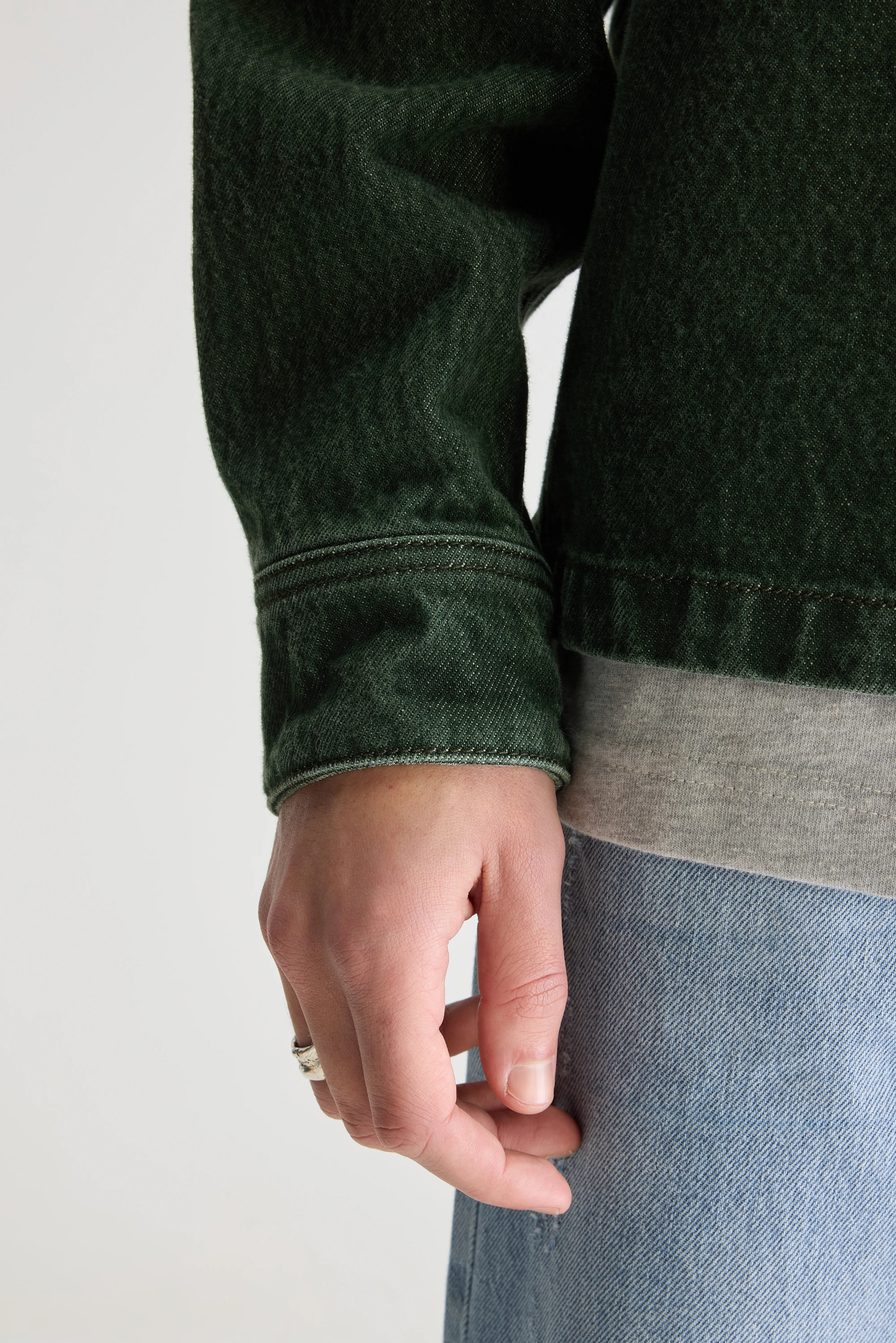 Goney denim overhemd (251 / M / GREEN STONE)