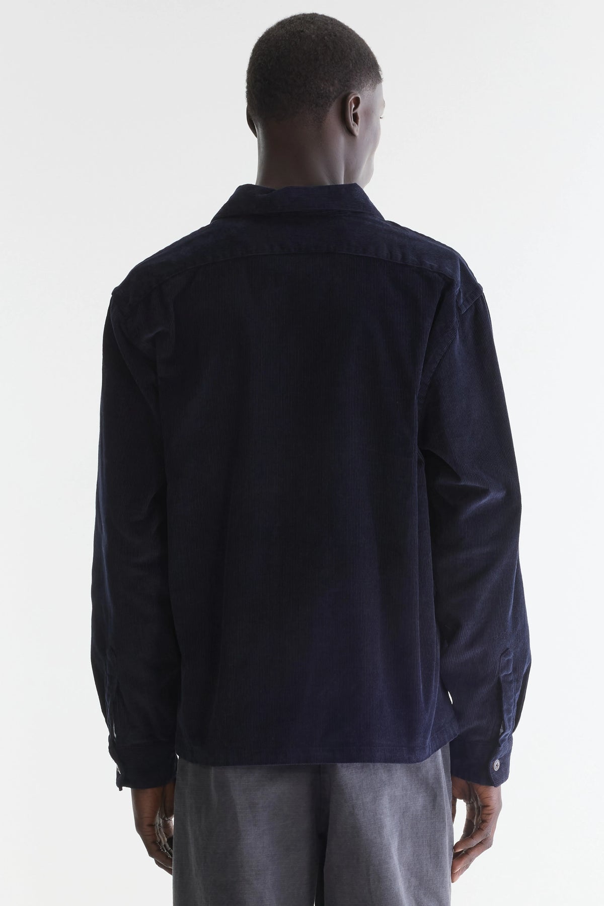 Goney Corduroy Overshirt - Navy For Men | Bellerose