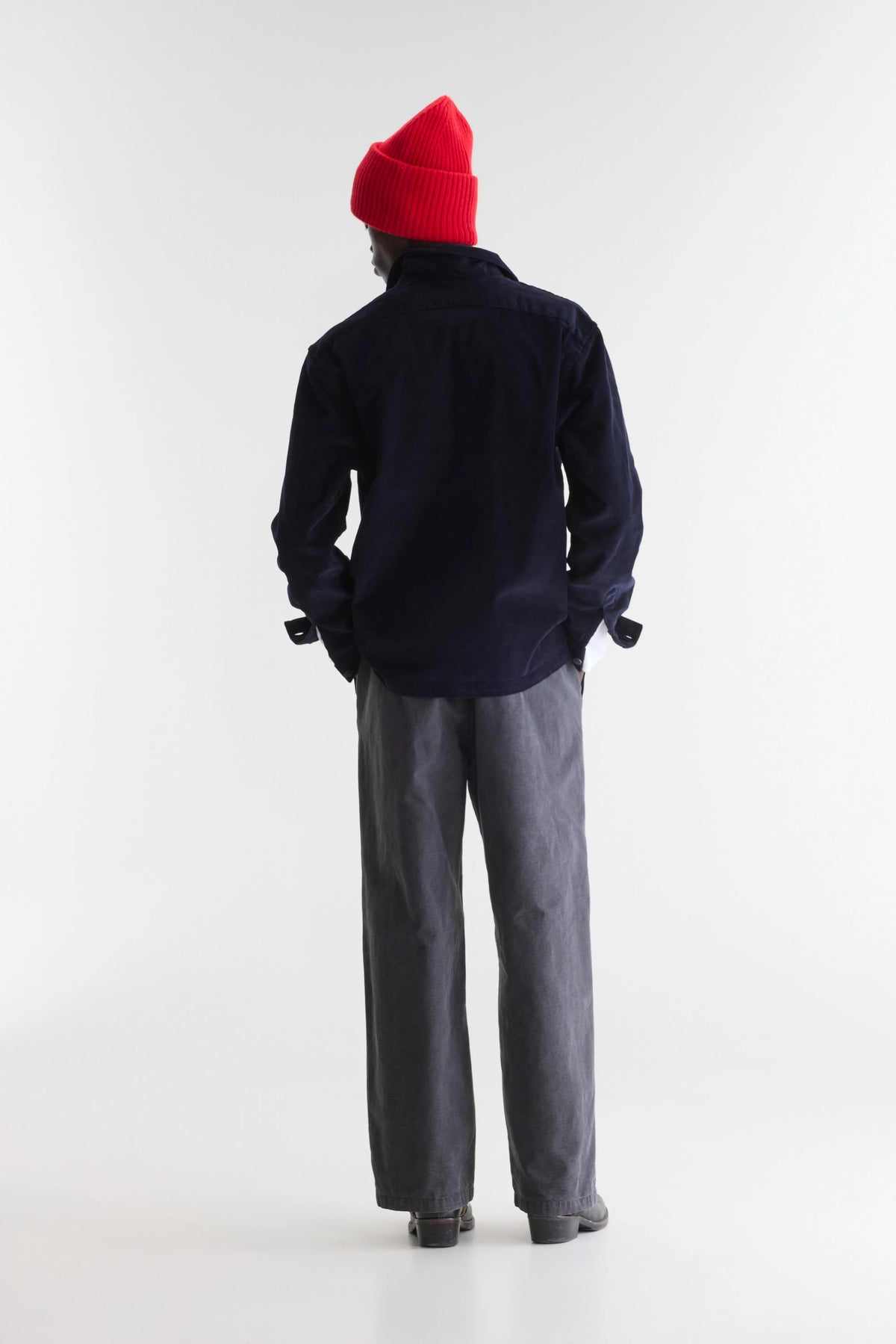 Goney Corduroy Overshirt - Navy For Men | Bellerose