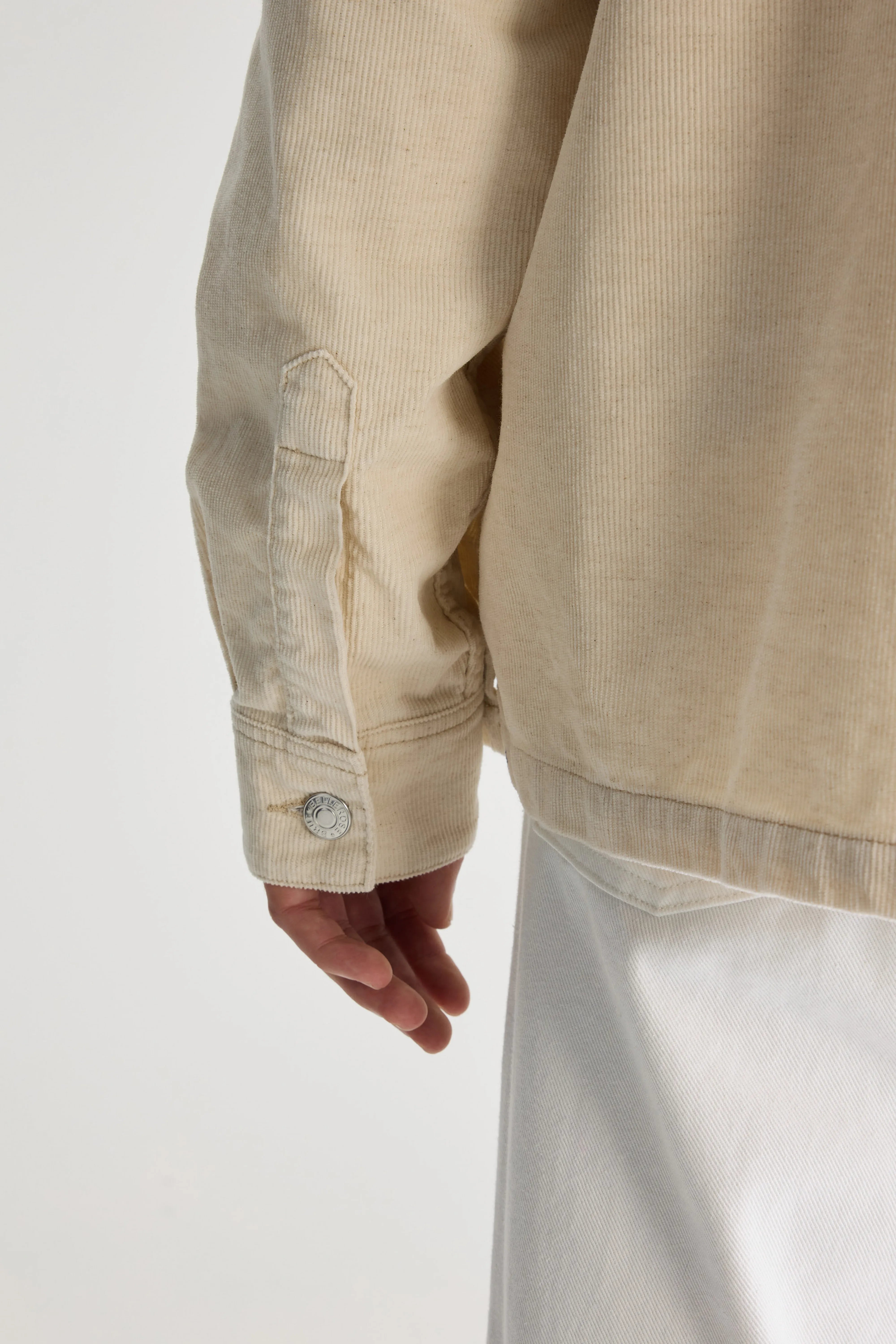 Goney corduroy overshirt (251 / M / CALCAIRE)