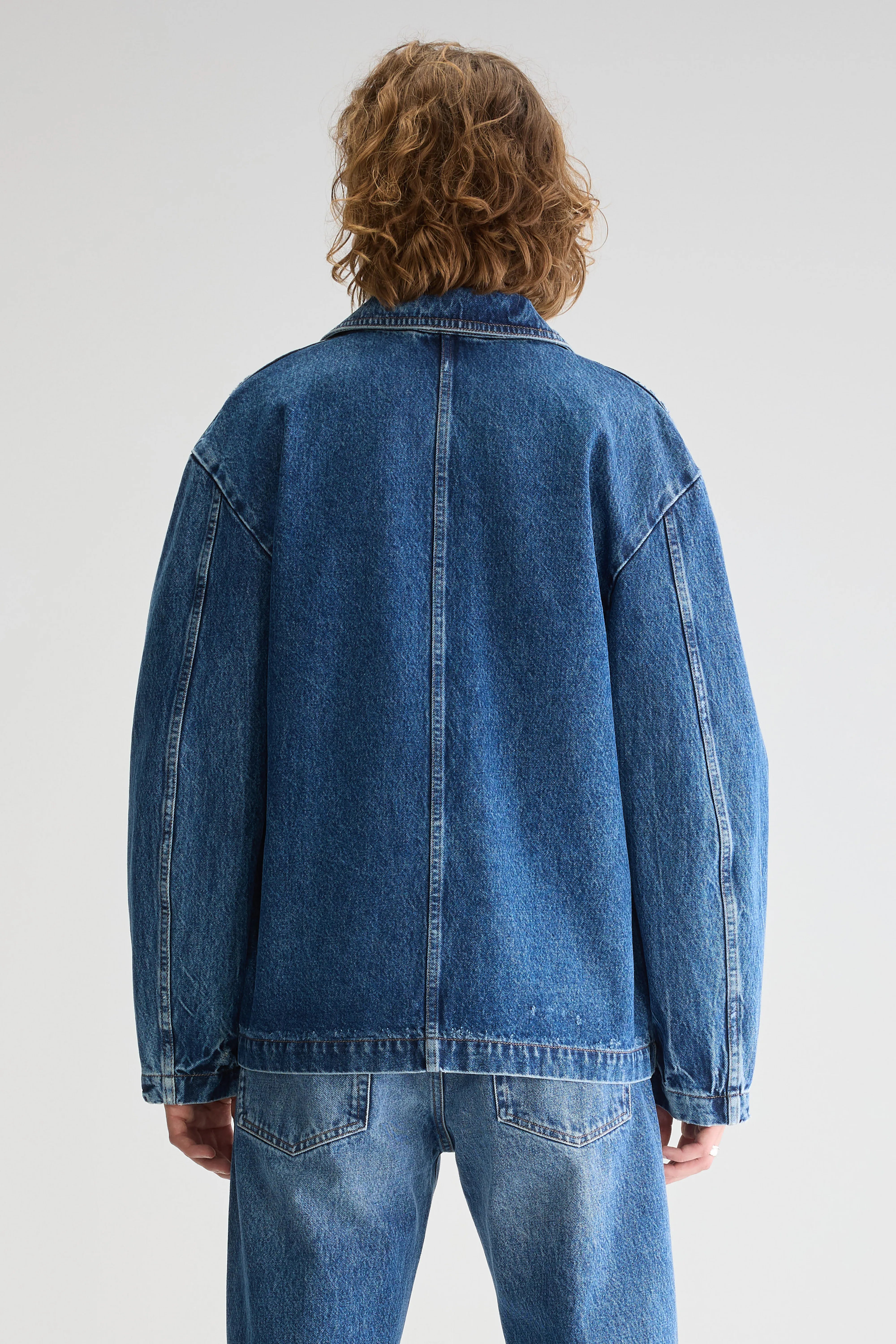 Kadillac Regular Jacket - Md blue marble For Men | Bellerose