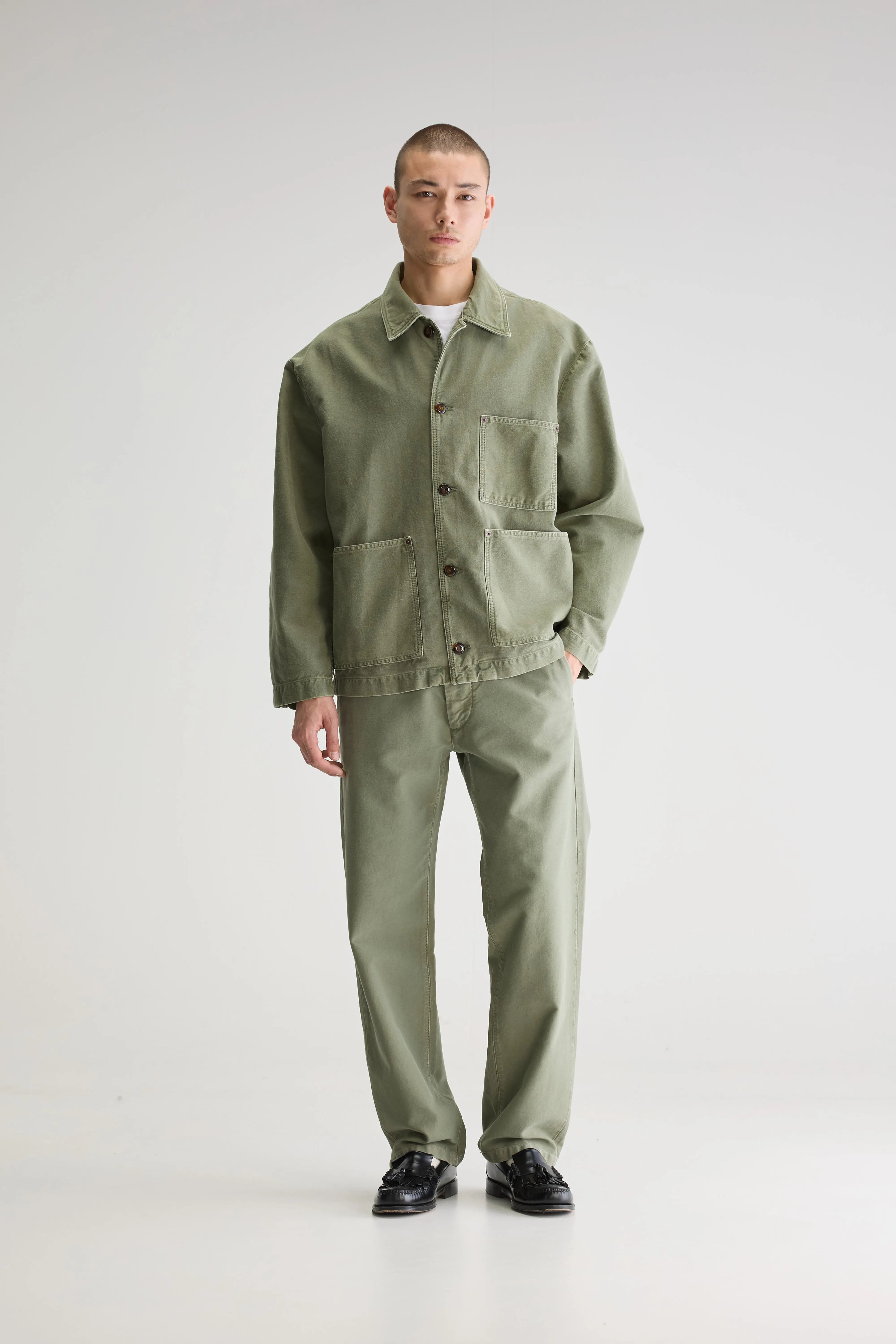 Kadillac Regular Jacket - Dusty olive For Men | Bellerose