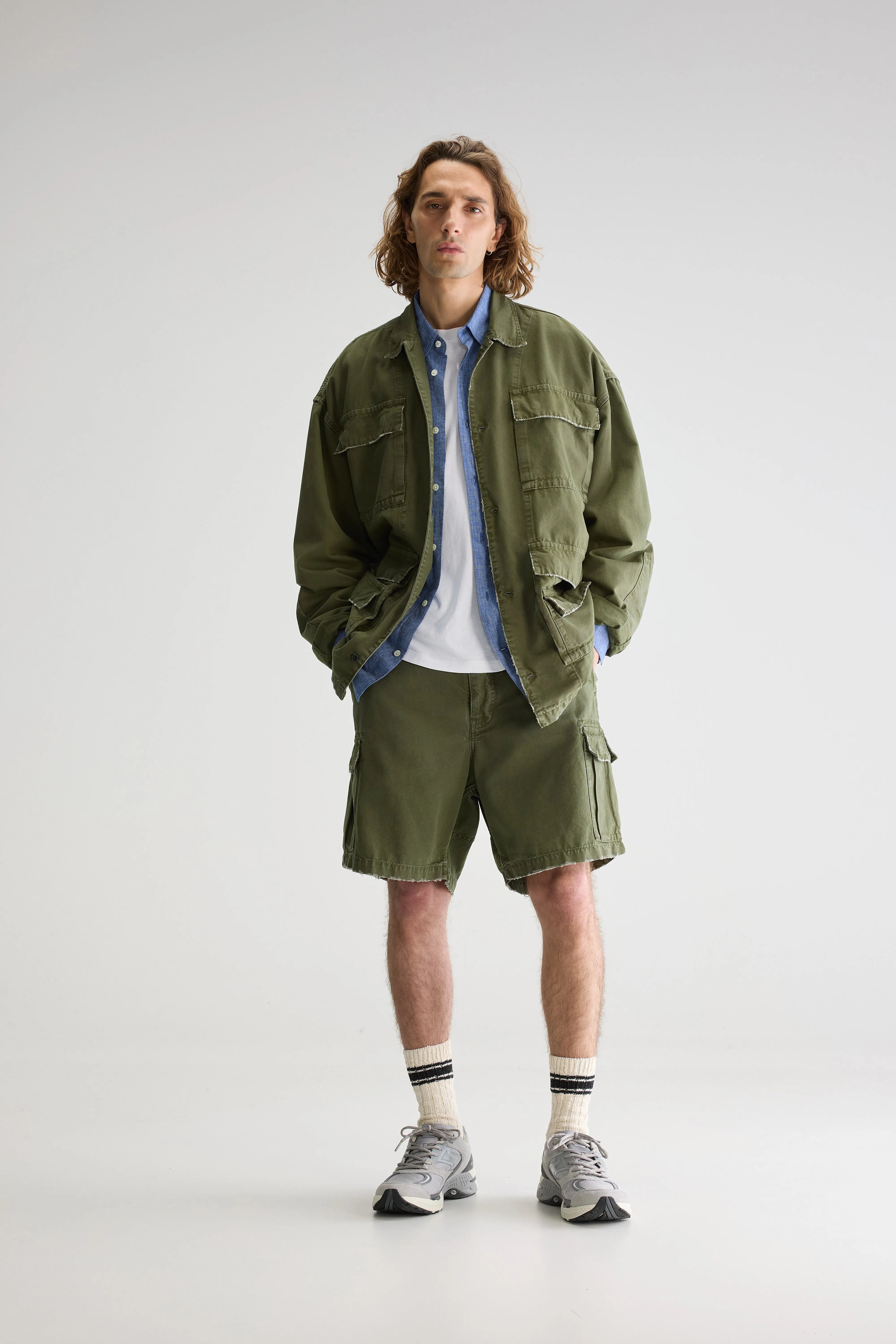 Kobi Regular Jacket - Dusty olive For Men | Bellerose