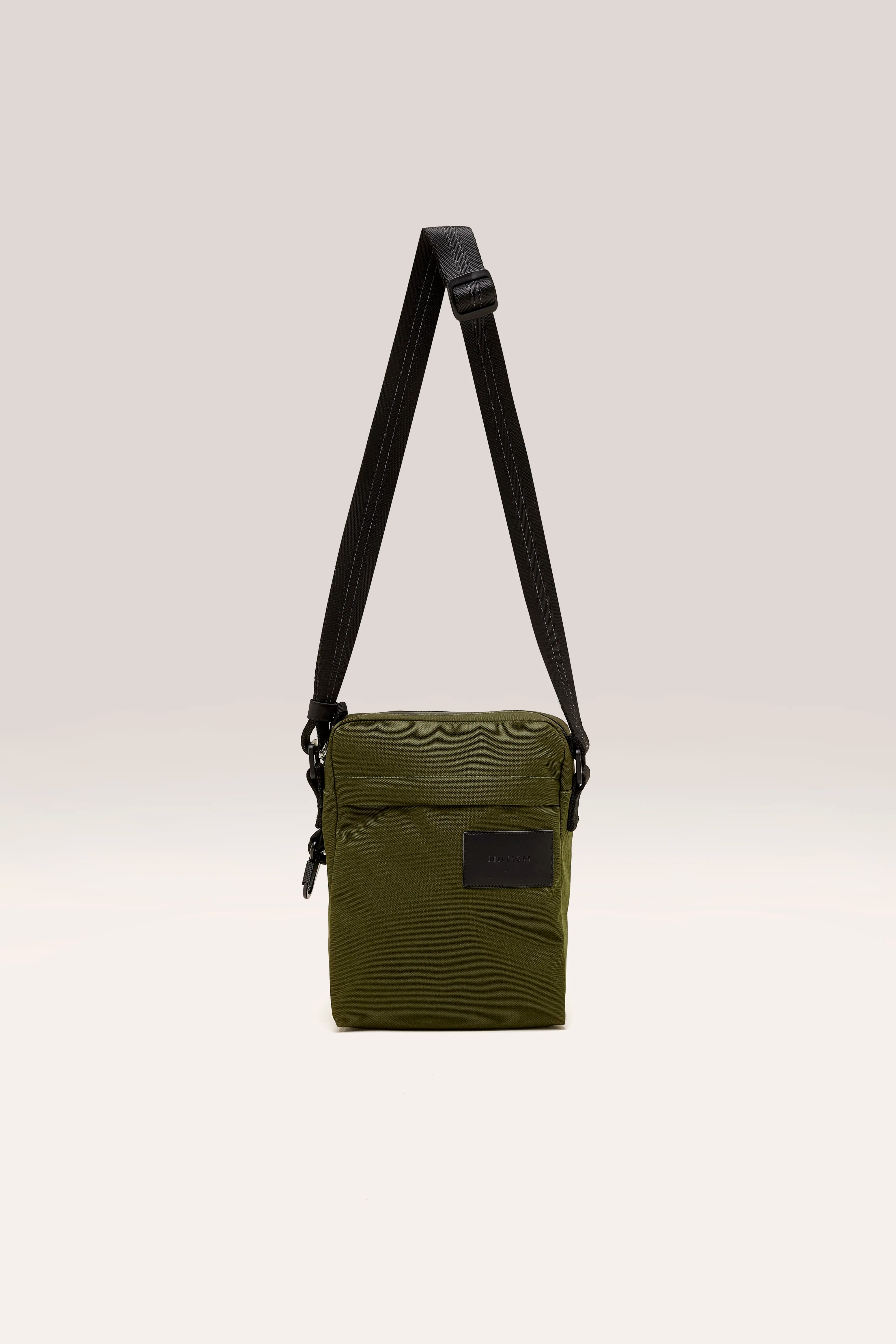 Henak Crossbody Bag - Black beauty / Olive night For Men | Bellerose