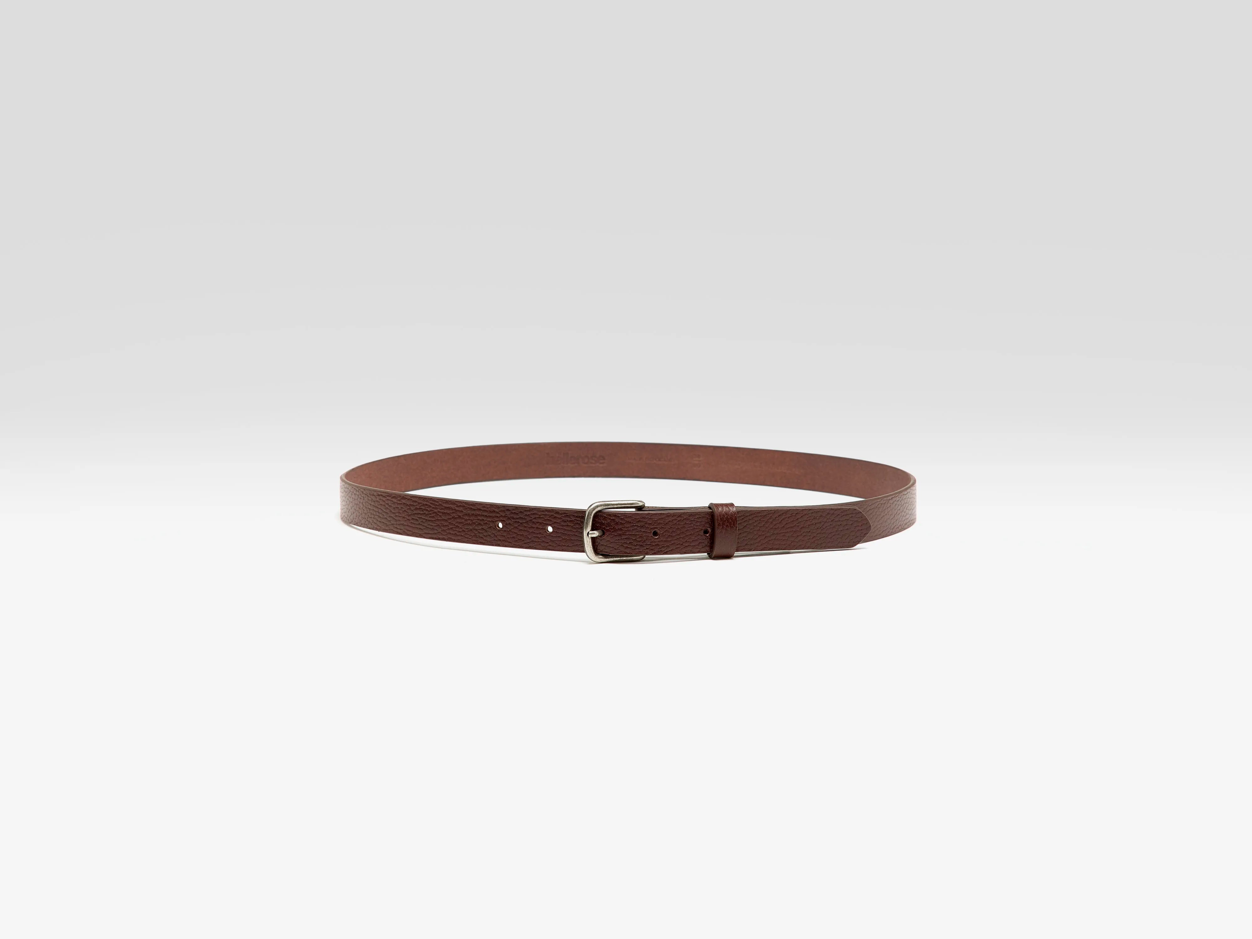 Ceinture en cuir Selta (251 / M / CHOCOLATE)