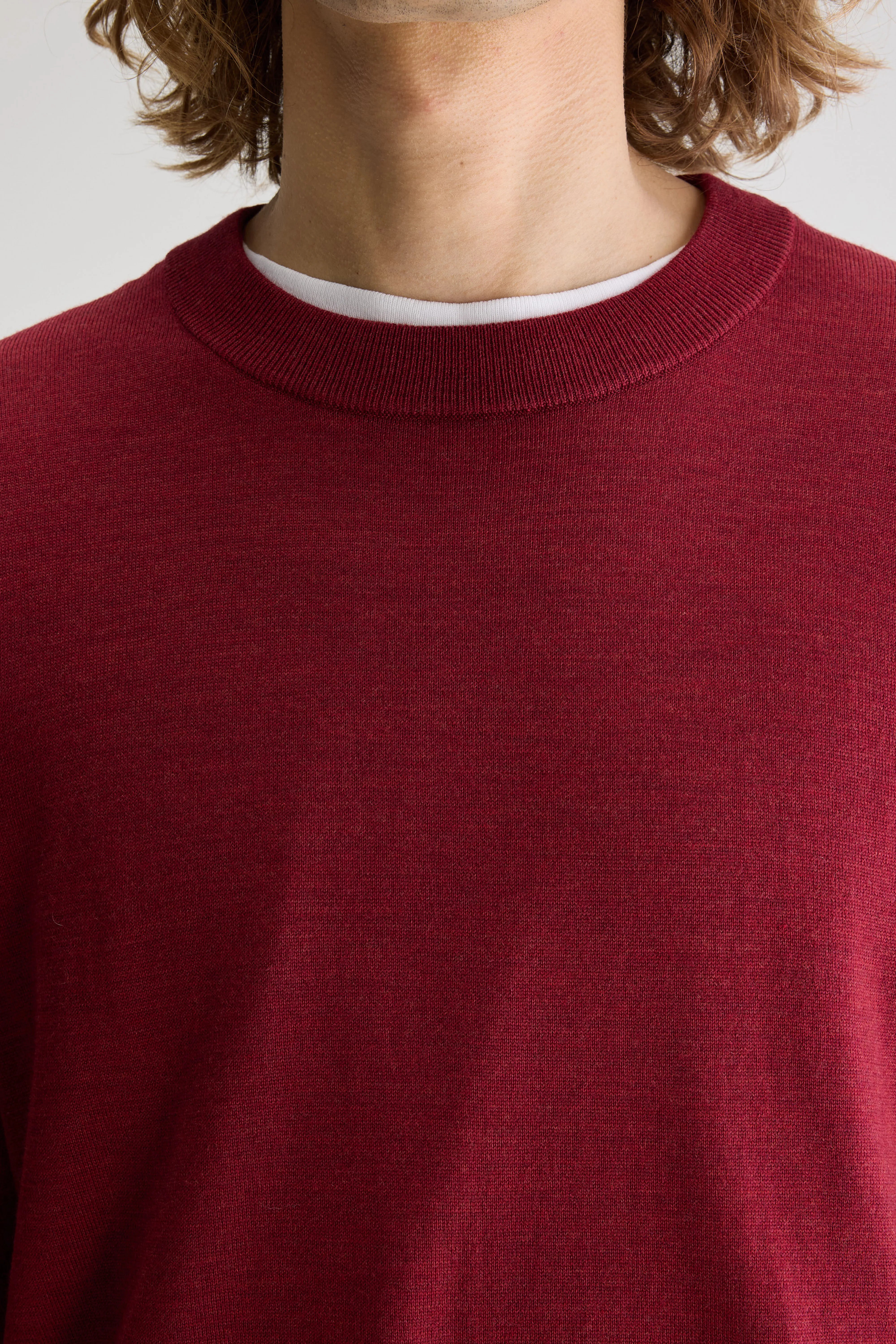 Dilliv crewneck sweater (251 / M / DRIED TOMATO)