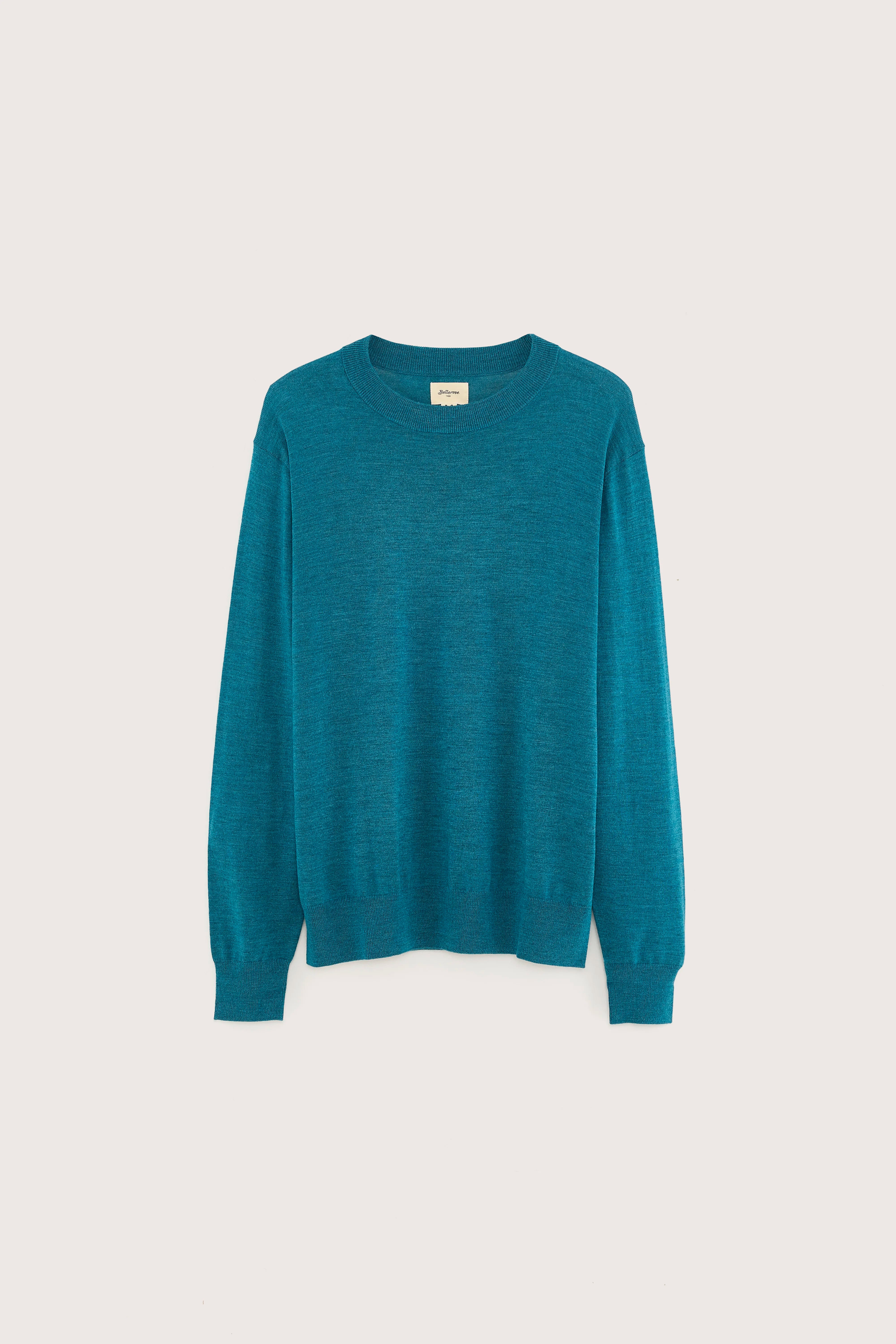 Dilliv Crewneck Sweater - Kelp For Men | Bellerose
