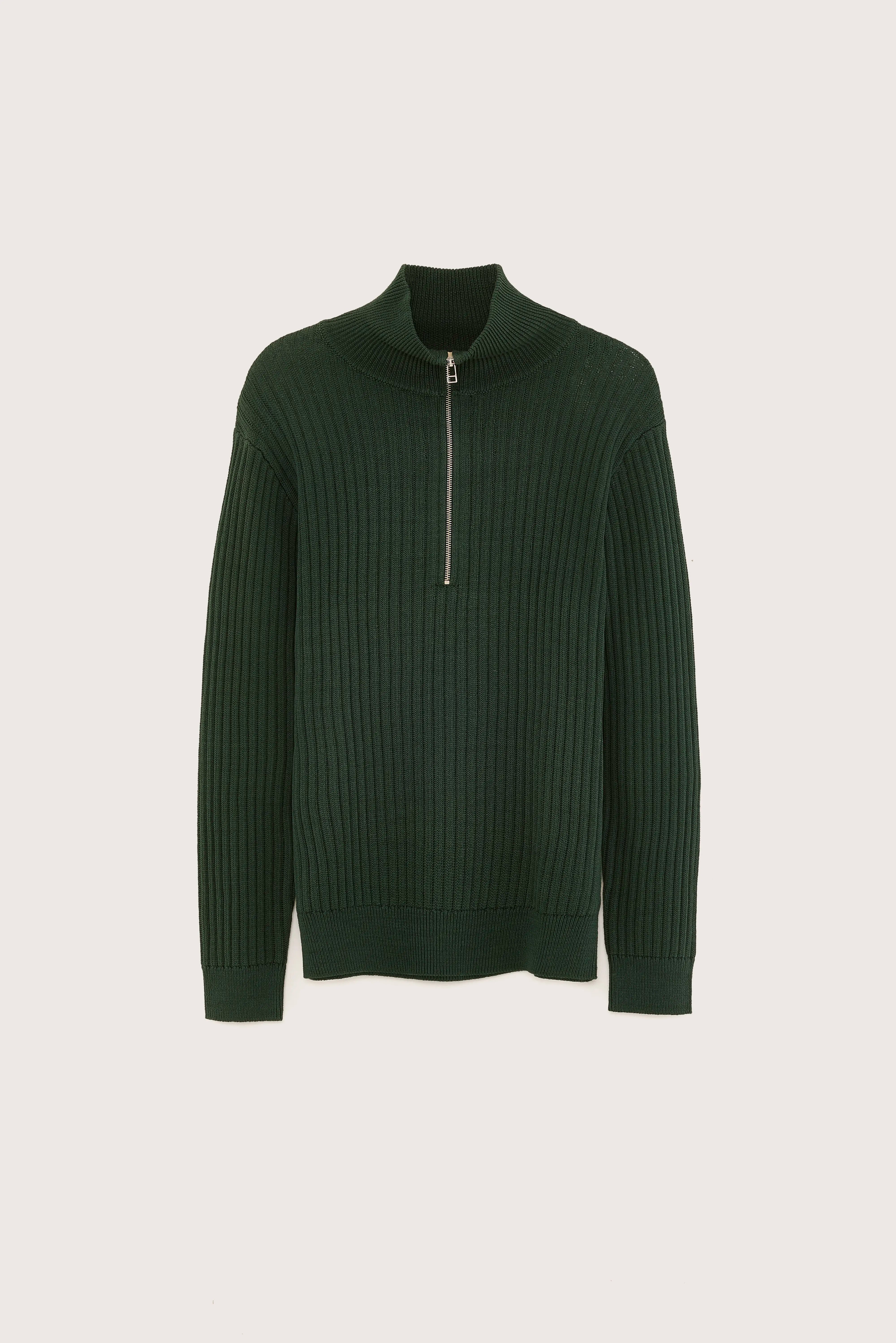 Asiz half-zip sweater (251 / M / SAGE)