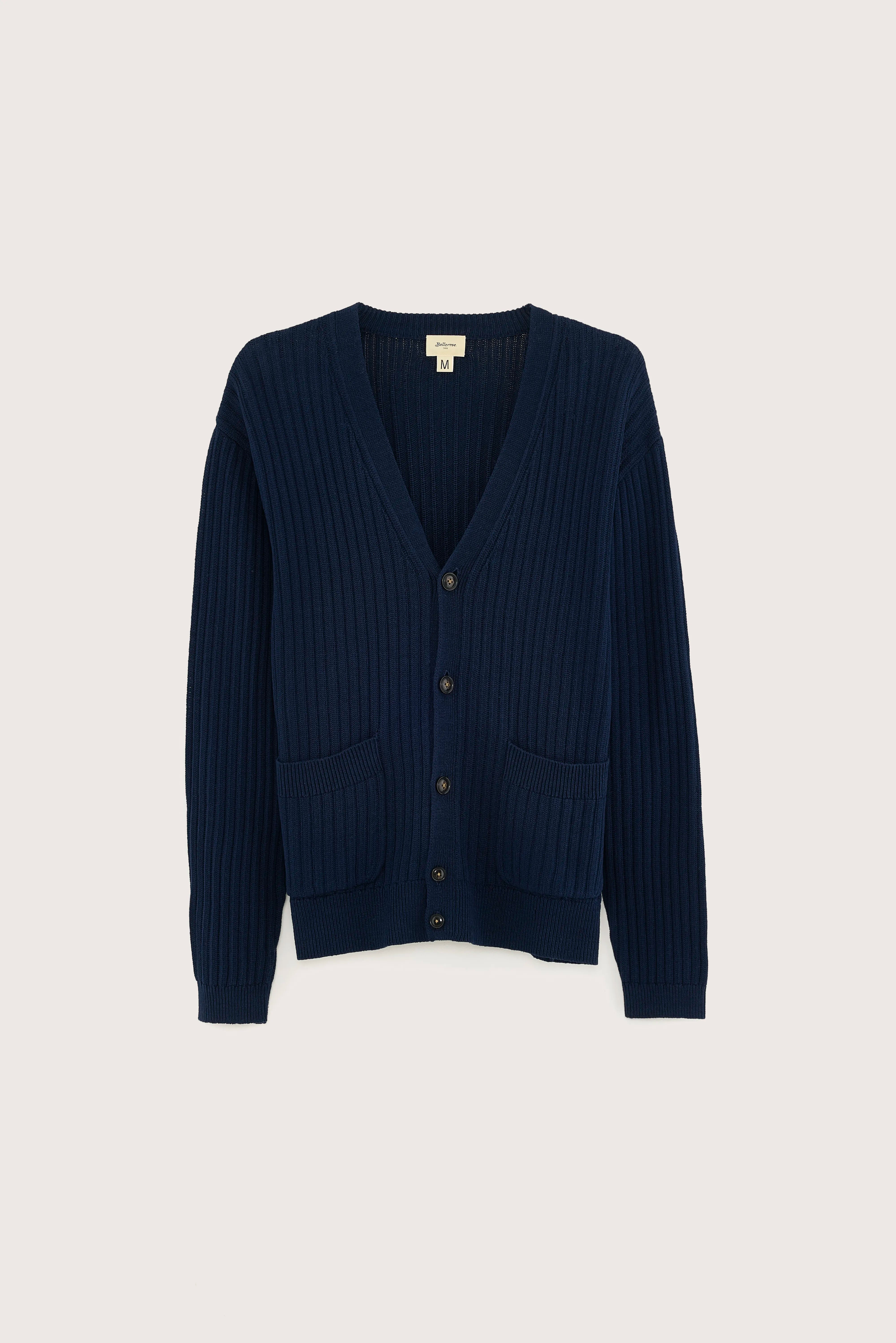Cardigan col V Asico (251 / M / NAVY)