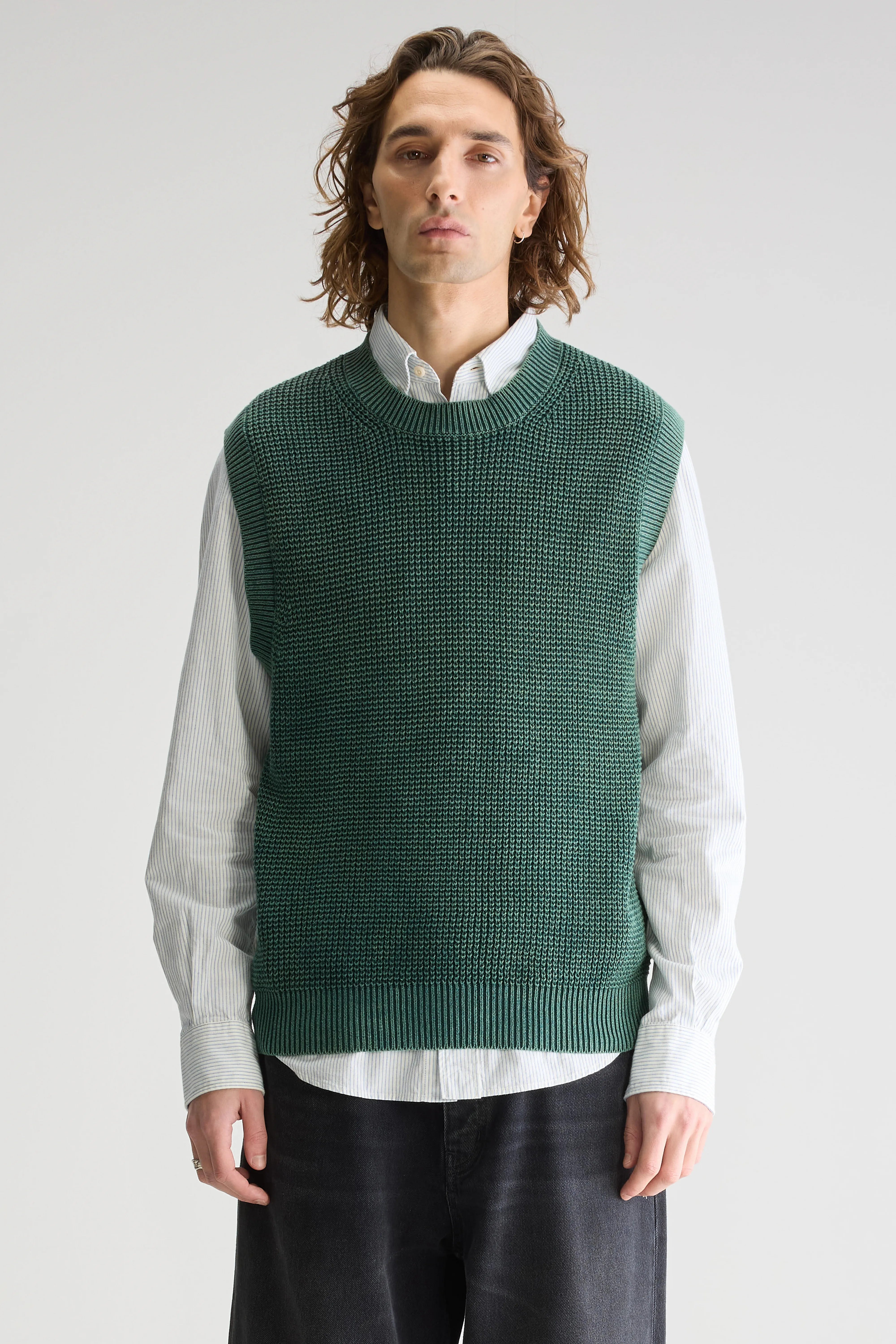 Gemnor Regular Sweater Vest - Eden For Men | Bellerose