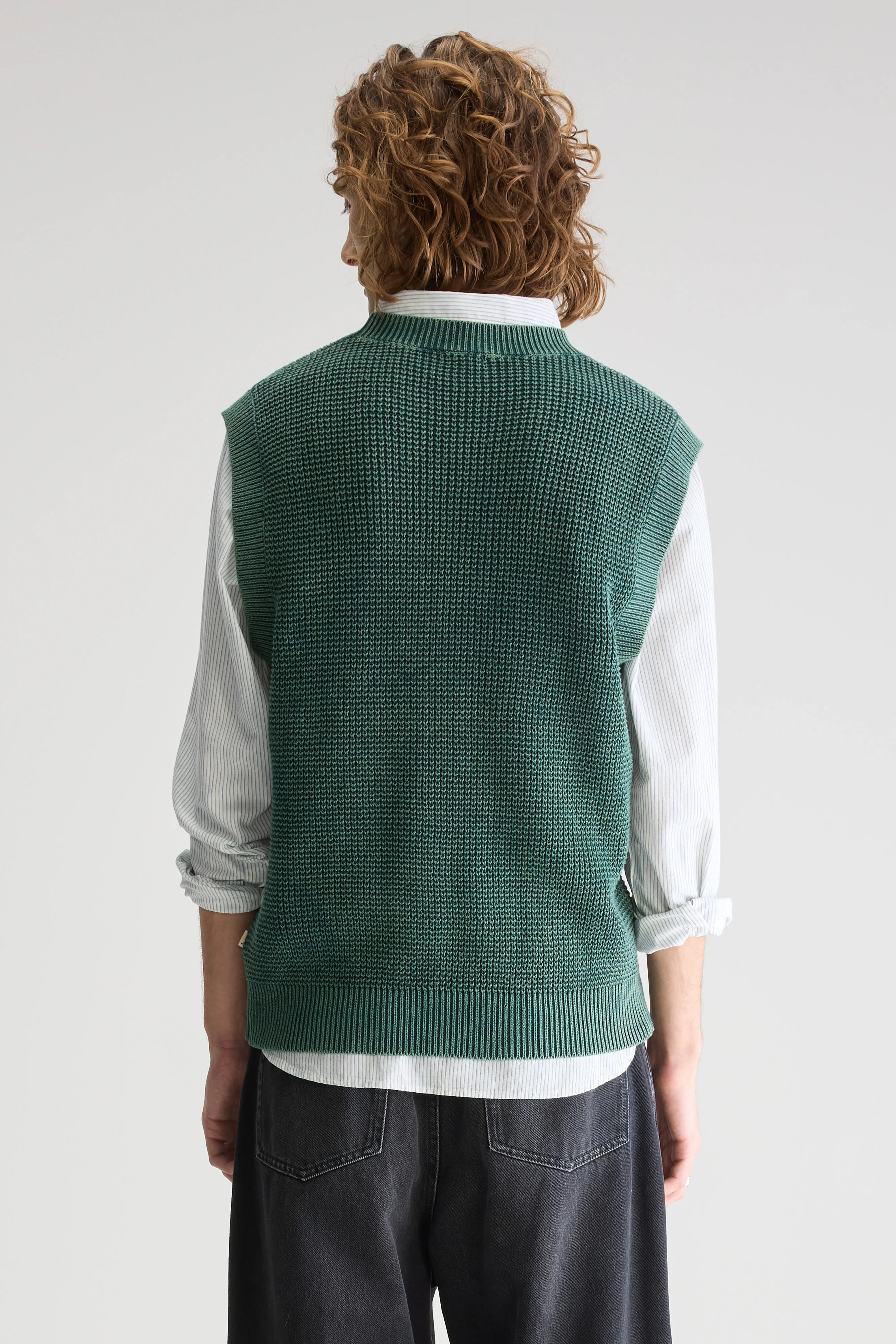 Gemnor Regular Sweater Vest - Eden For Men | Bellerose