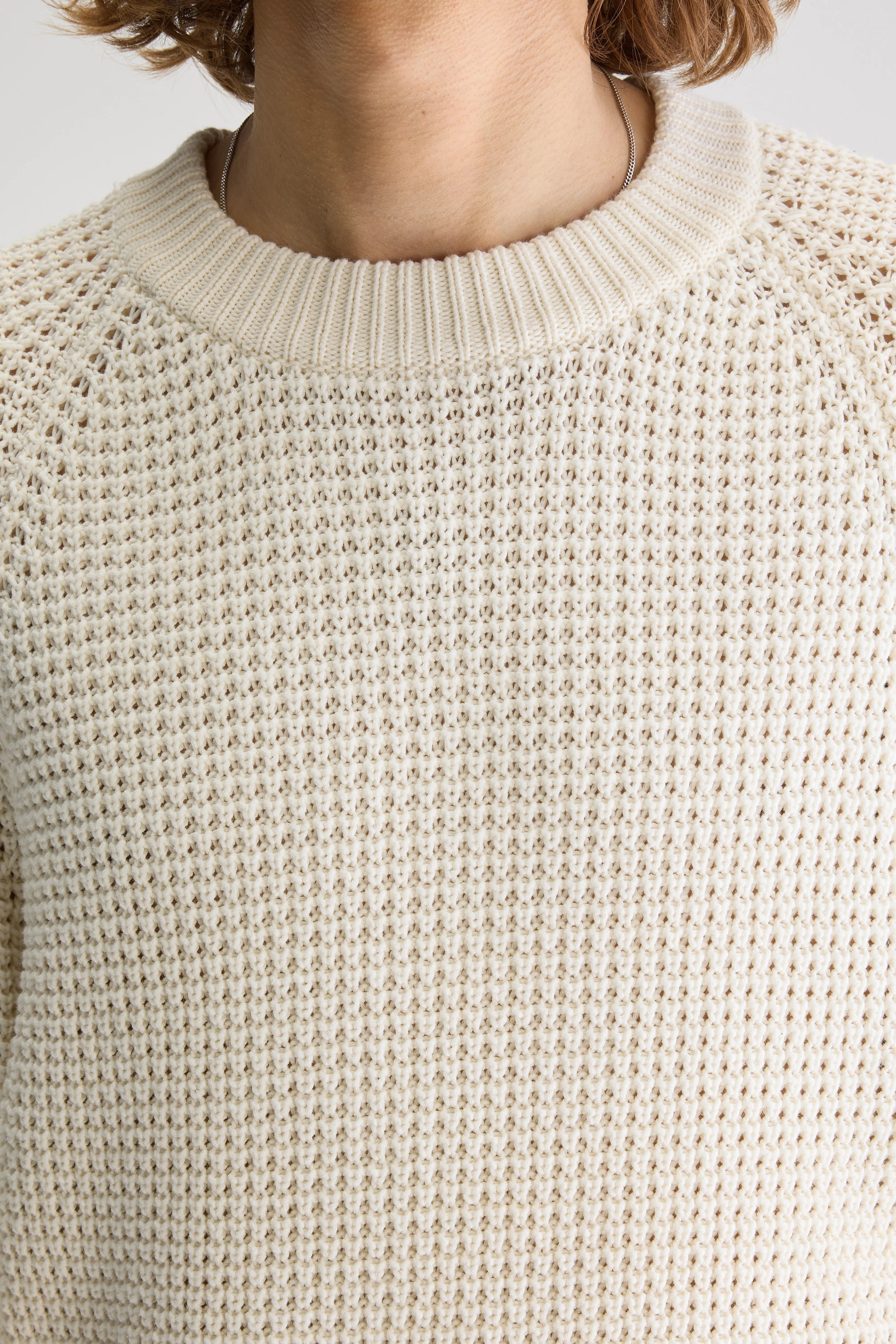 Grack Crewneck Sweater - Off white For Men | Bellerose