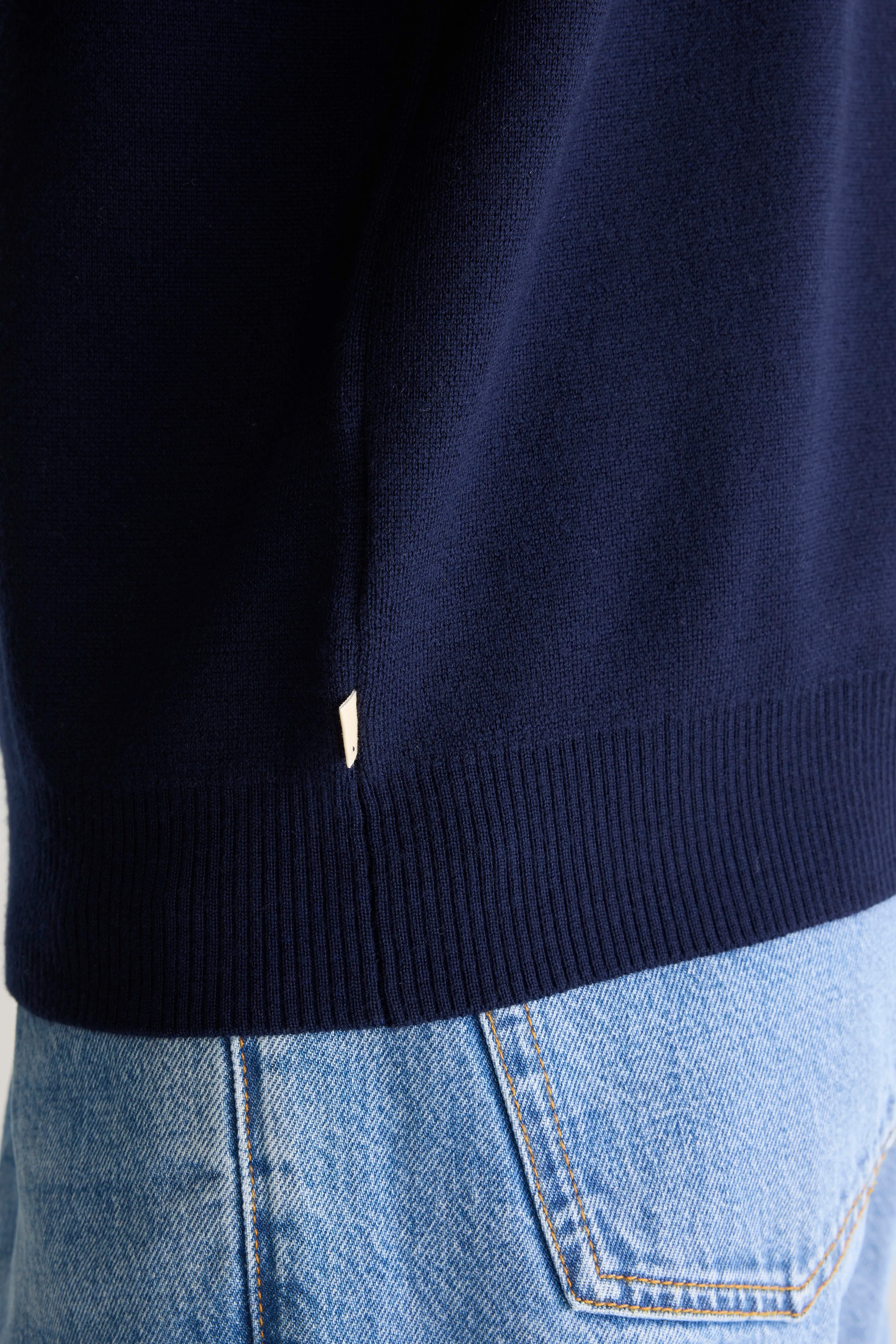 Dillat zip-up cardigan (251 / M / NAVY)