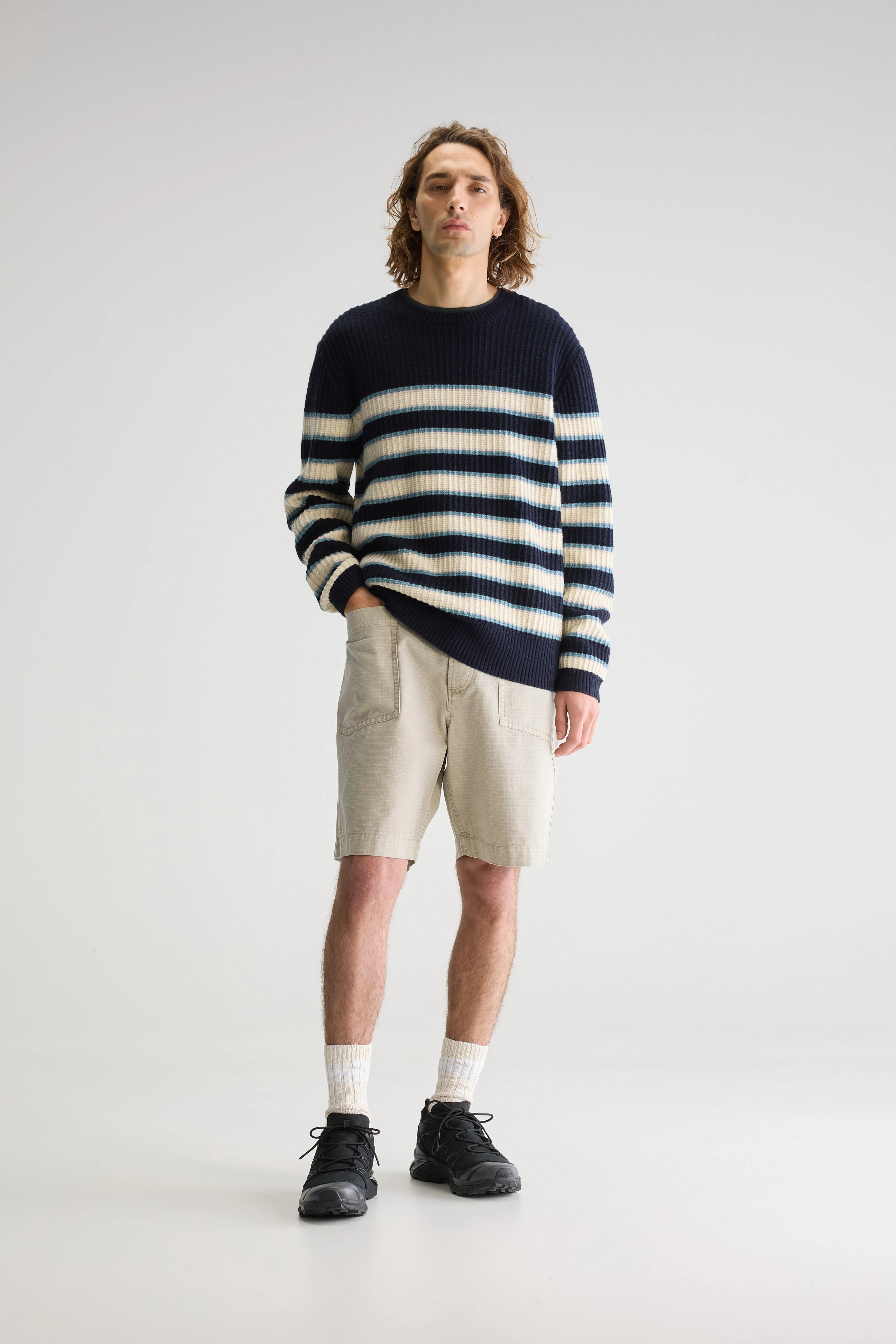 Geivy trui met ronde hals (251 / M / STRIPE A)