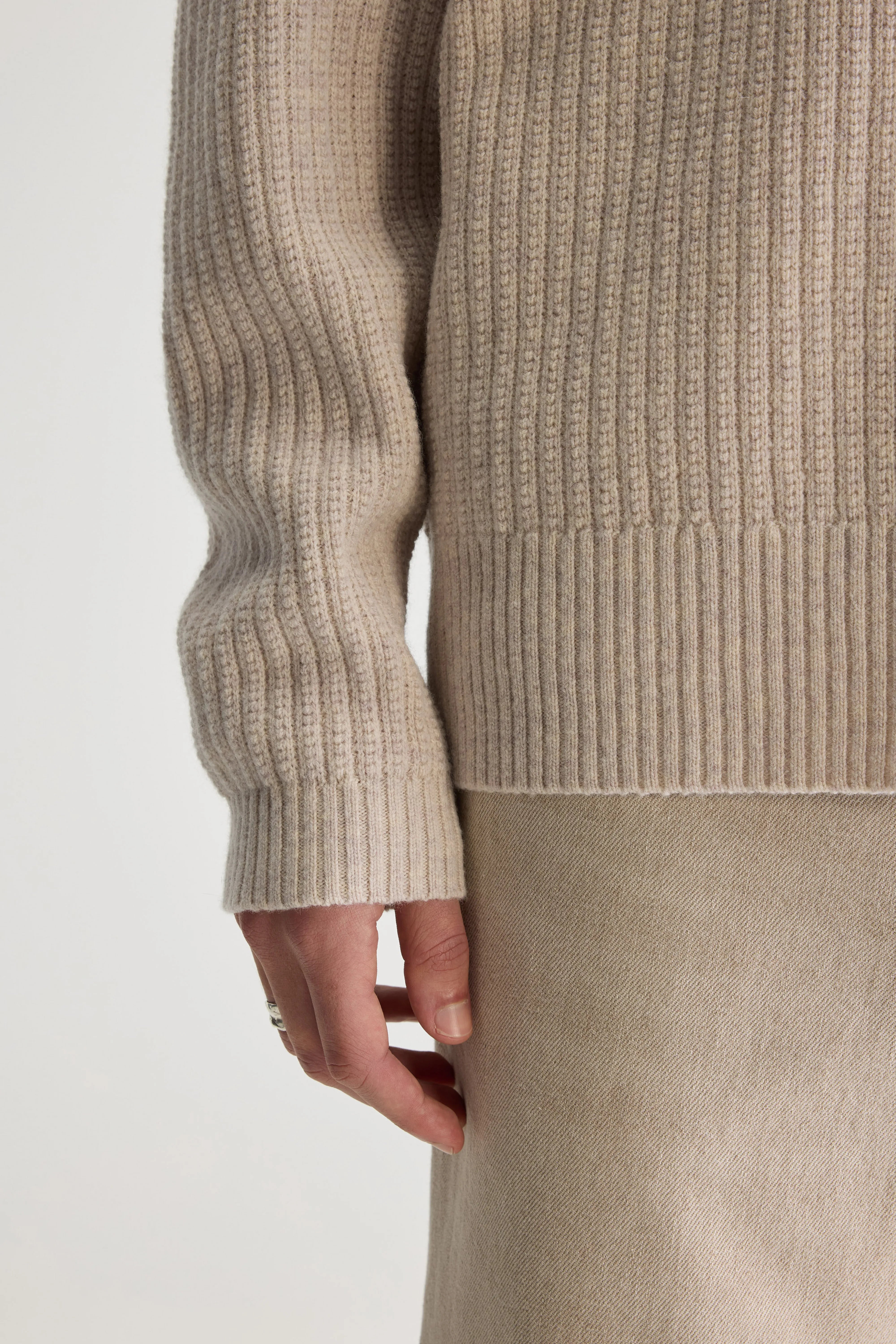 Geivy trui met ronde hals (251 / M / LIGHT GREY)