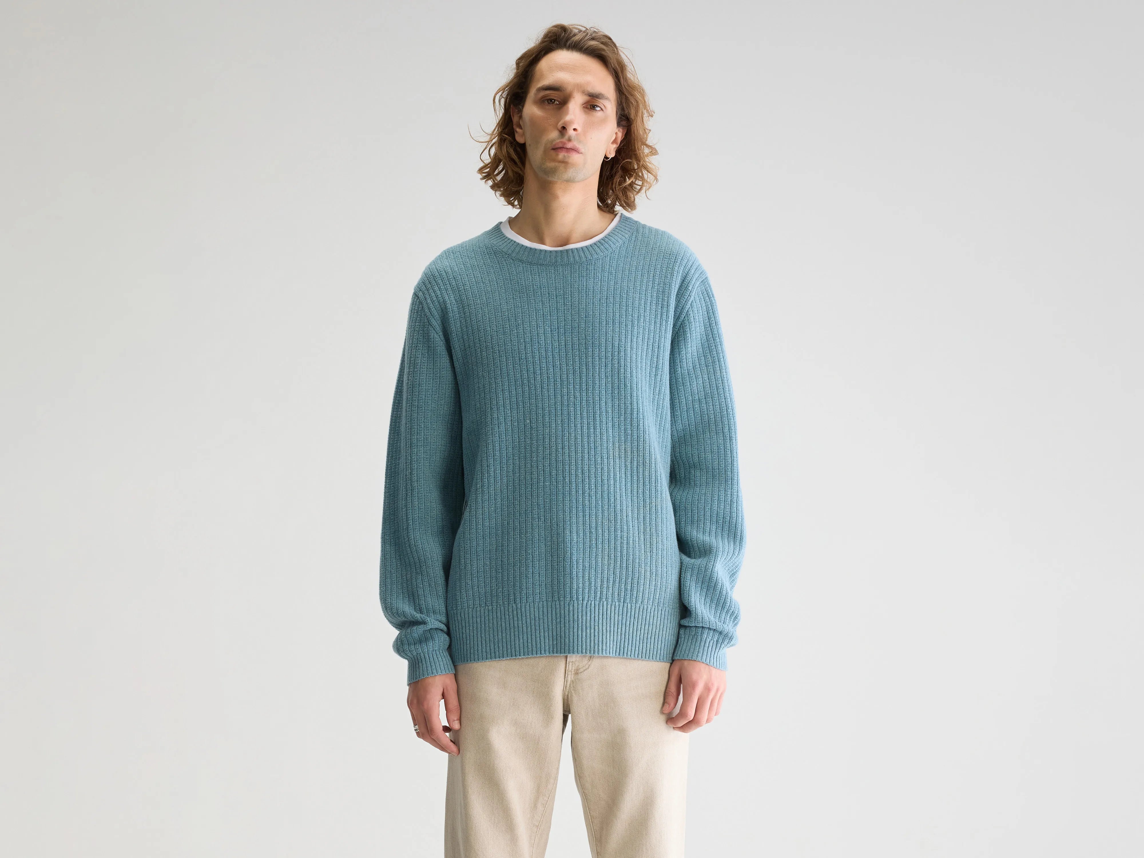 Geivy crewneck sweater (251 / M / BLUE EYES)