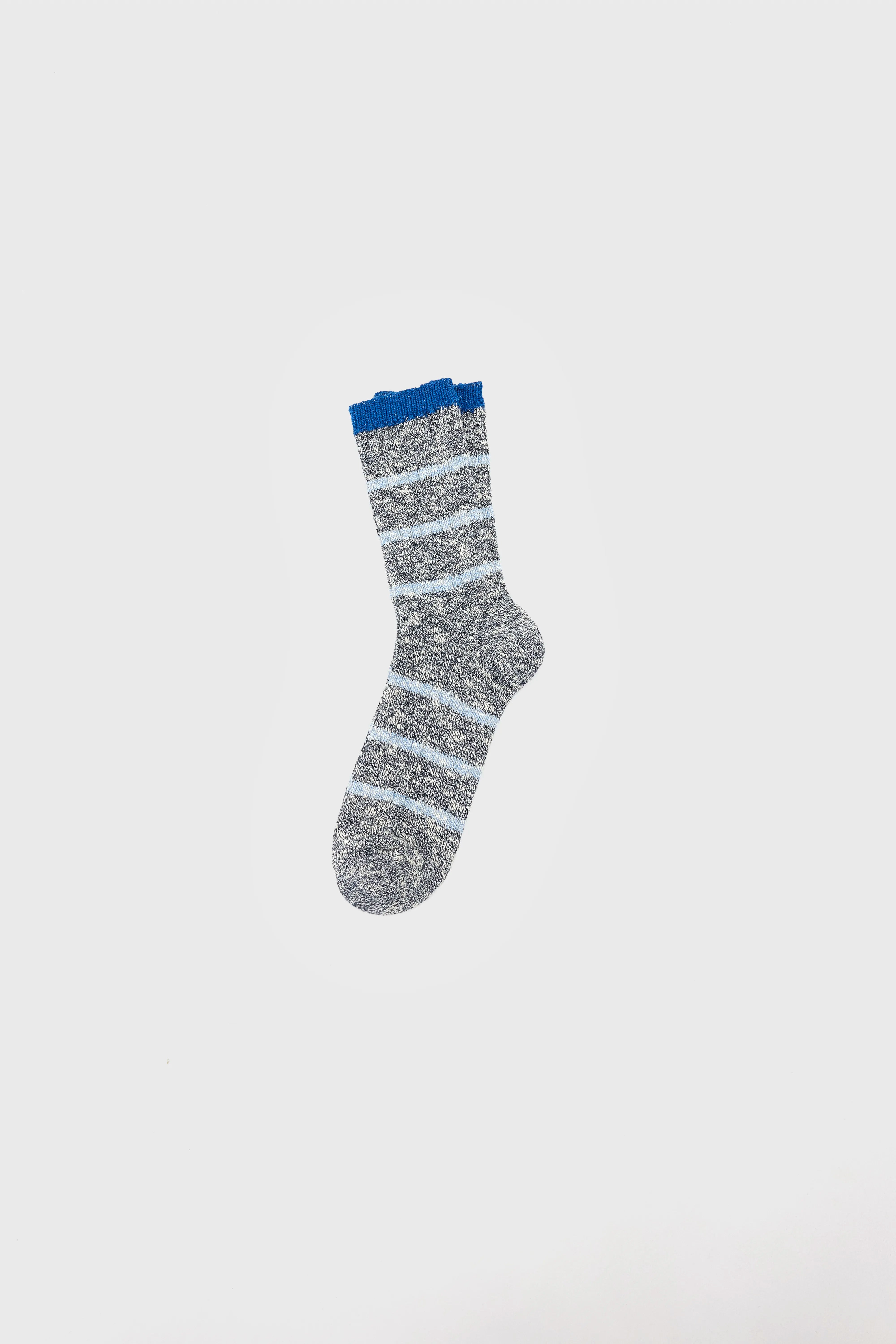 Busai Crew Socks - America / Blue shirt / Pea For Men | Bellerose