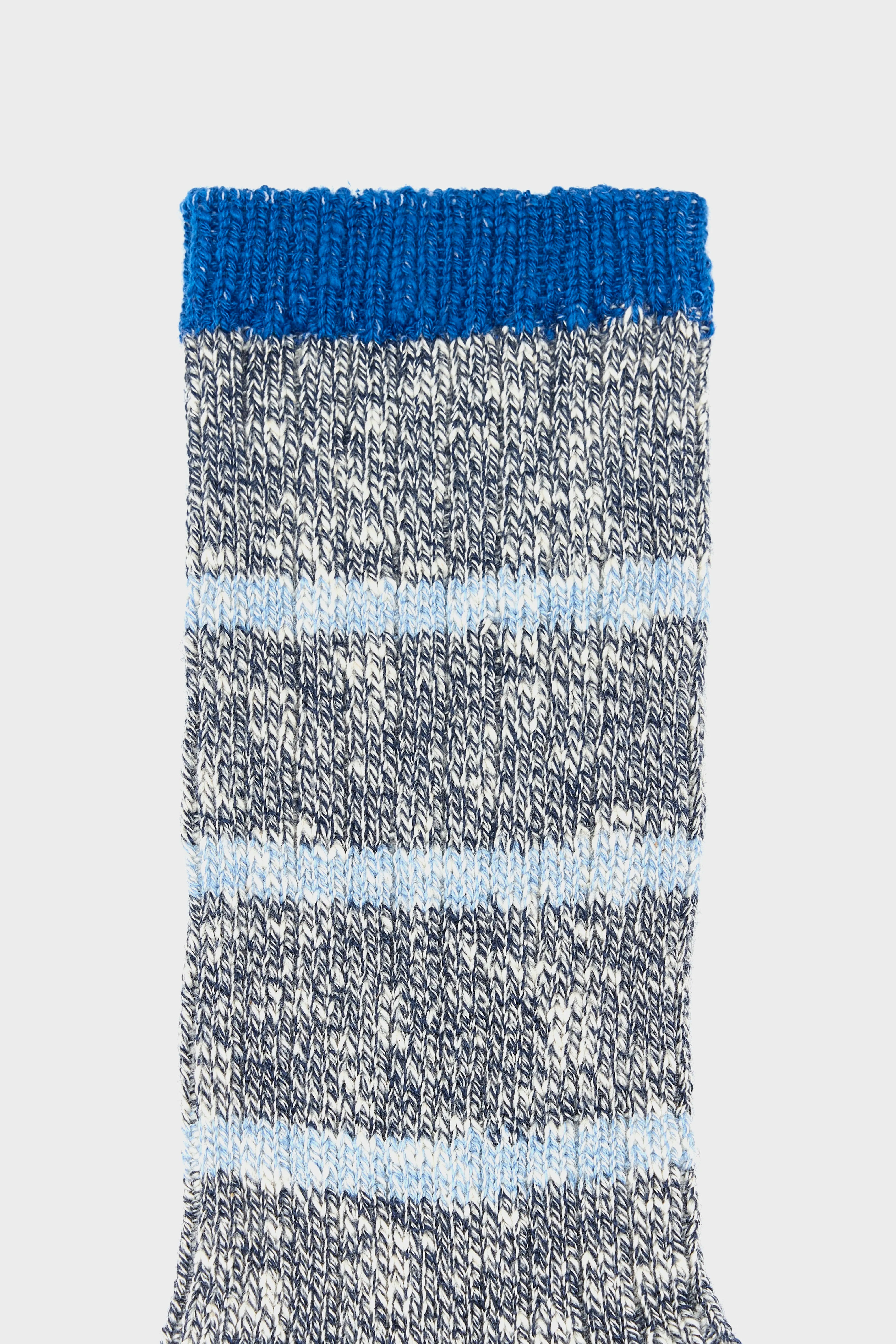 Busai Crew Socks - America / Blue shirt / Pea For Men | Bellerose