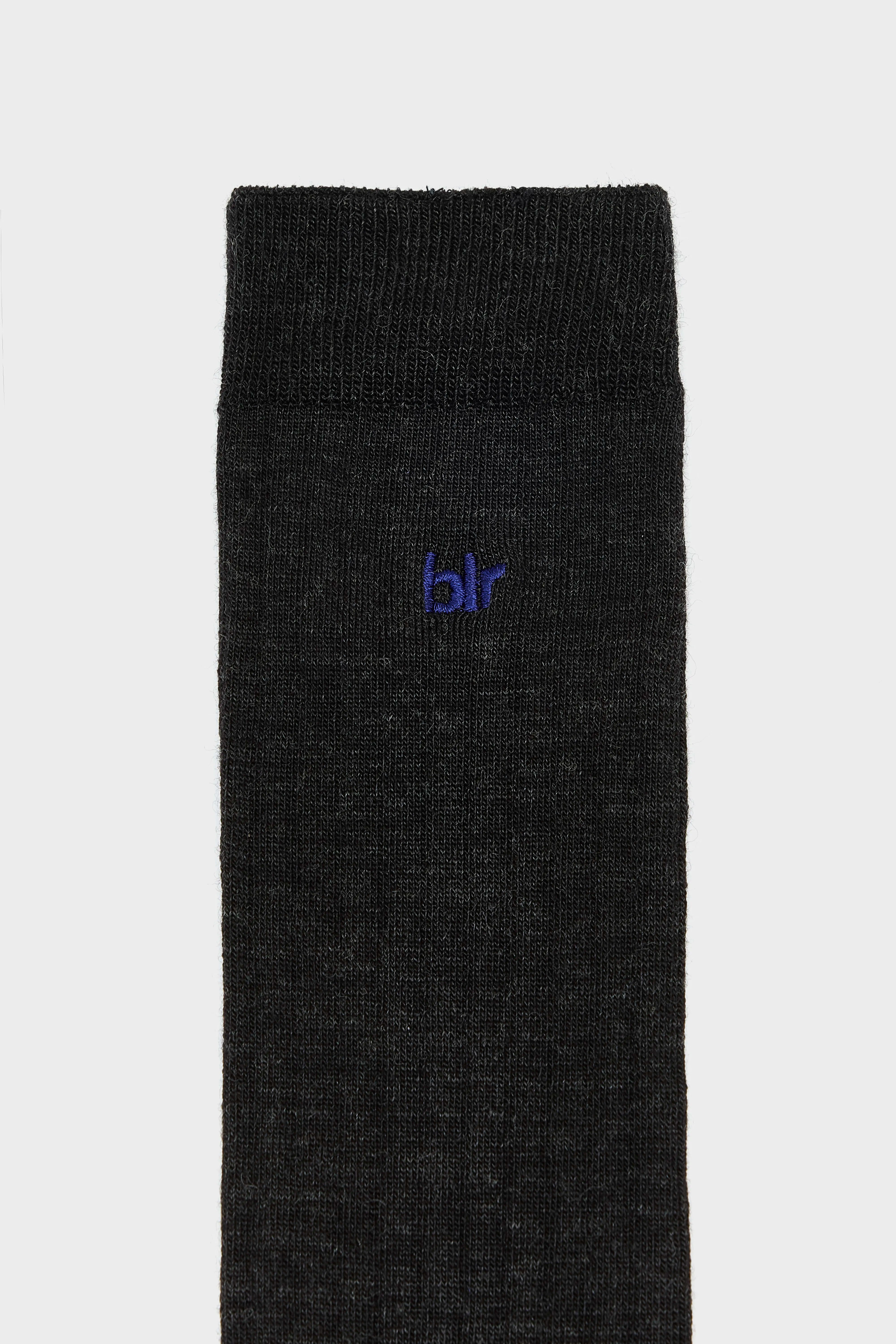 Batim Crew Socks - Anthracite / Worker For Men | Bellerose