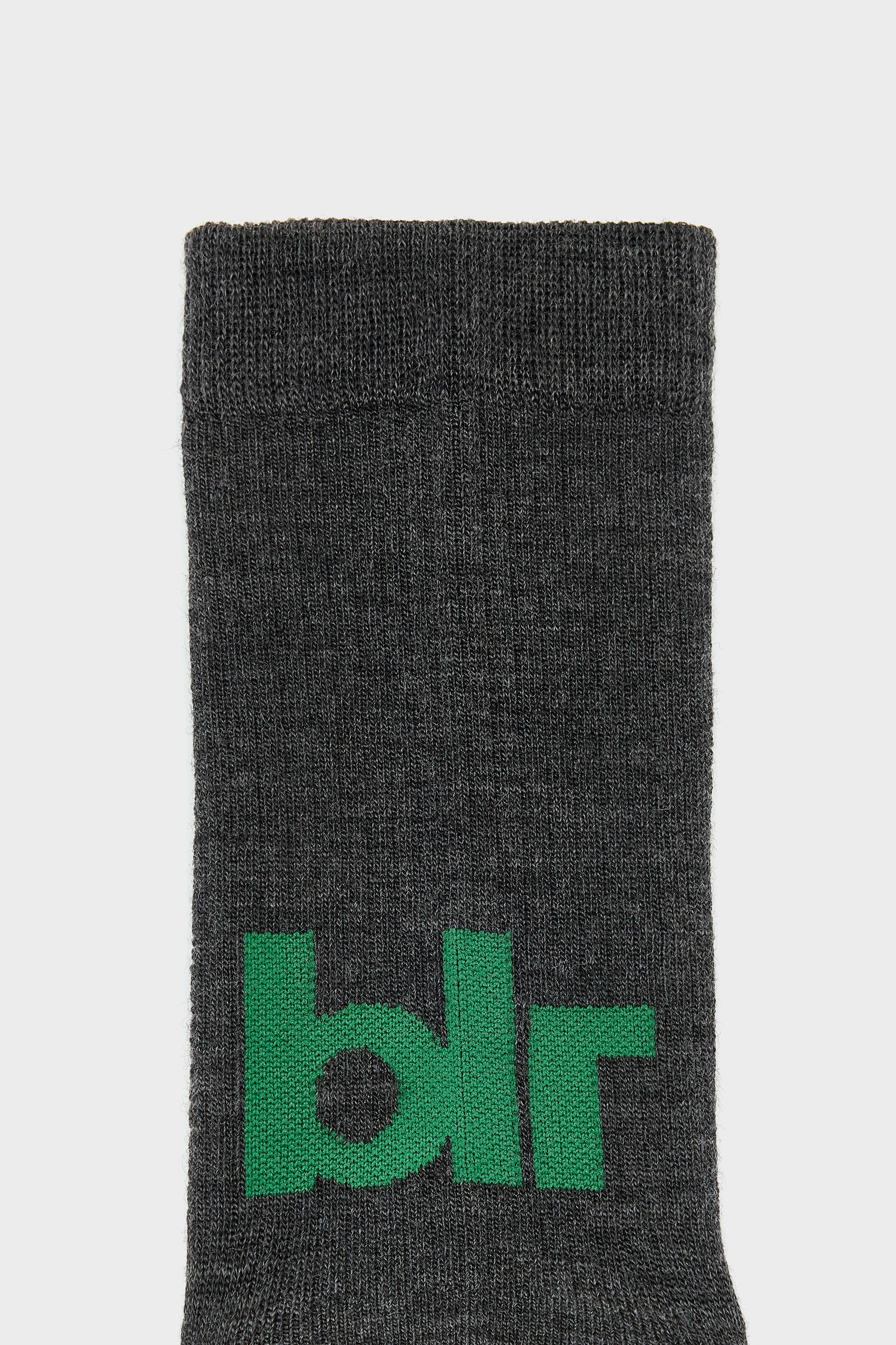 Chaussettes Belor - Mid grey Pour Homme | Bellerose