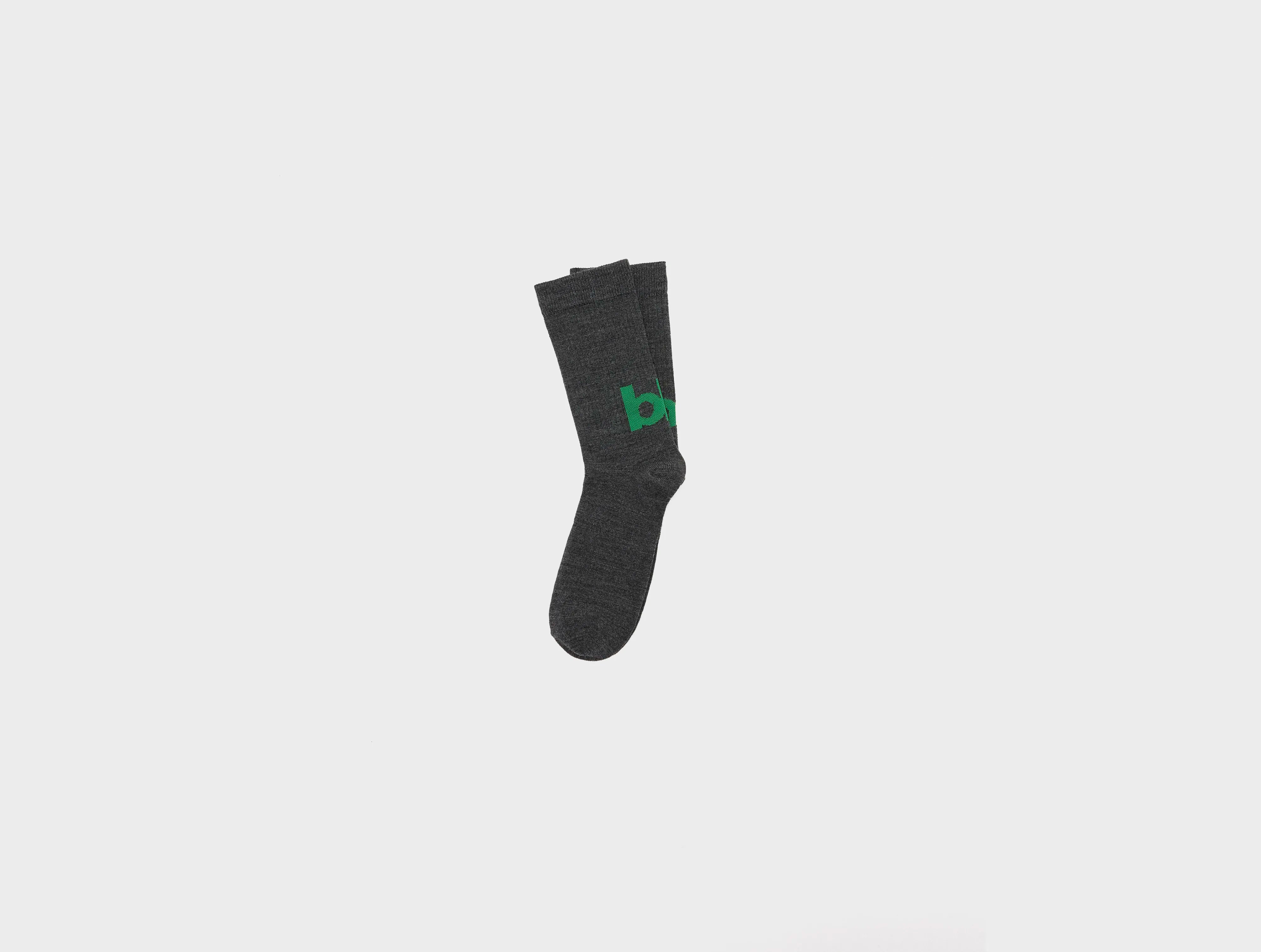 Belor crew socks (252 / M / MID GREY)