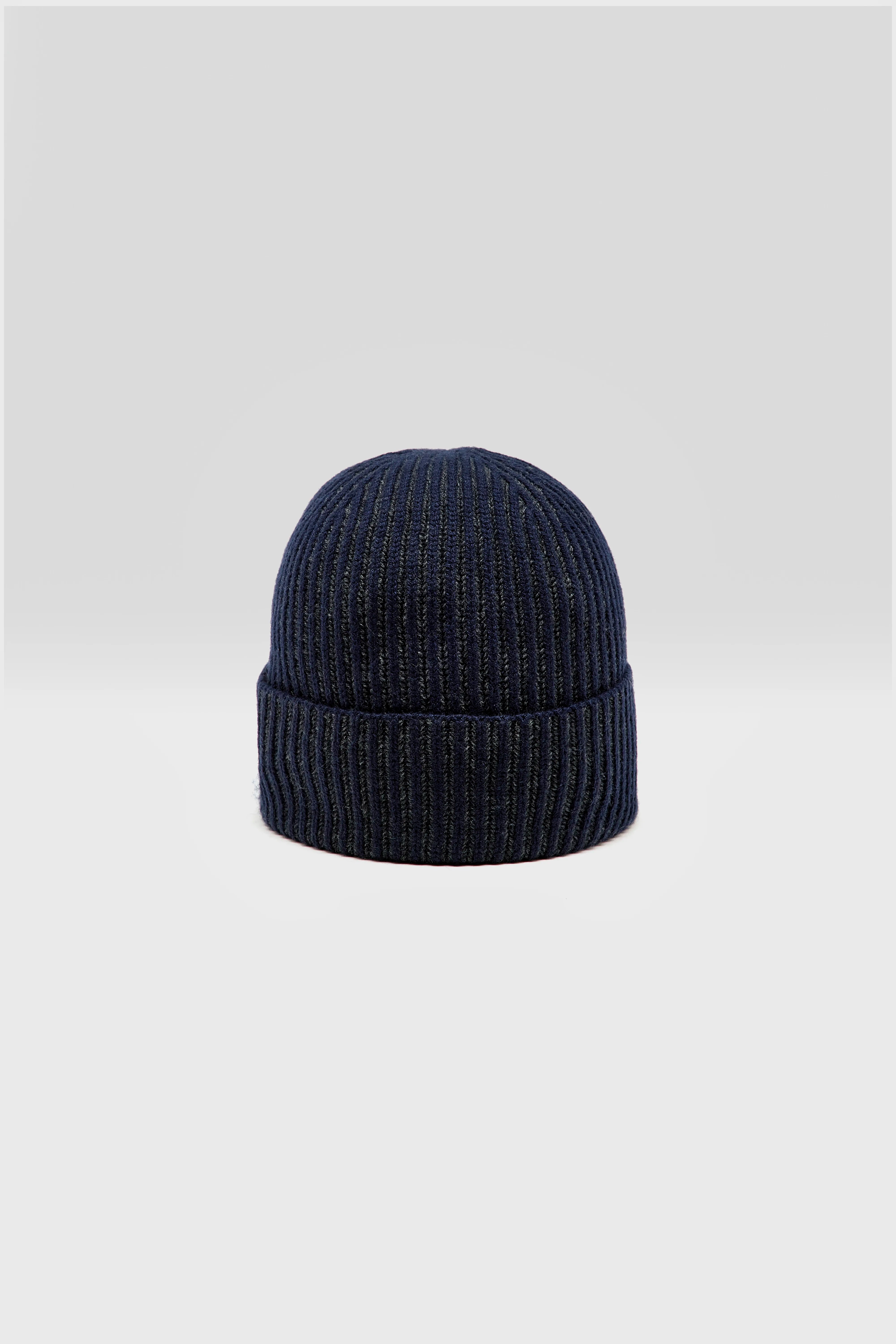 Sonaro Ribbed Knit Beanie - Charcoal / Parker For Men | Bellerose