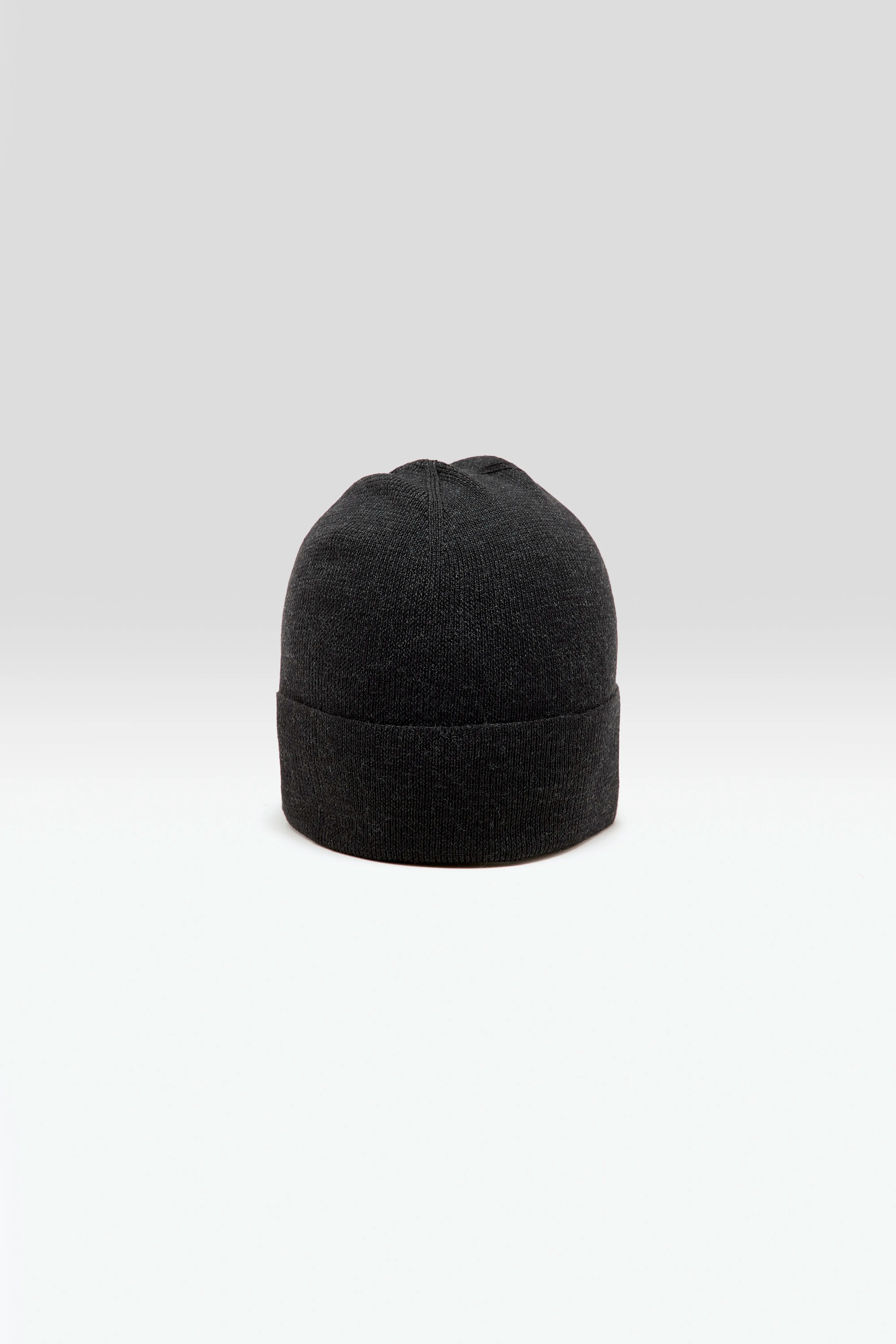 Dilbin Ribbed Beanie - Charcoal For Men | Bellerose