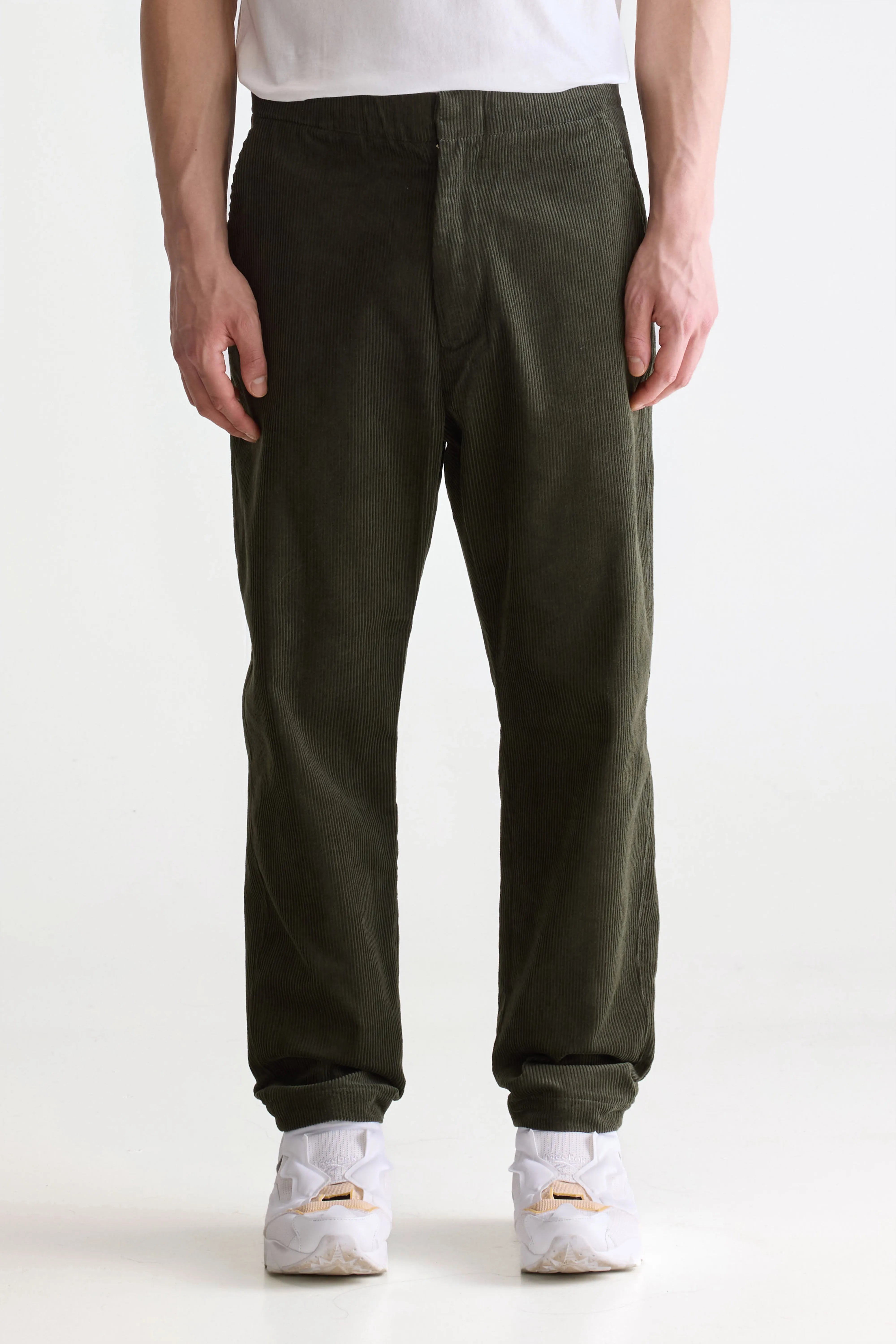 Paynt Corduroy Trousers - Dark olive For Men | Bellerose