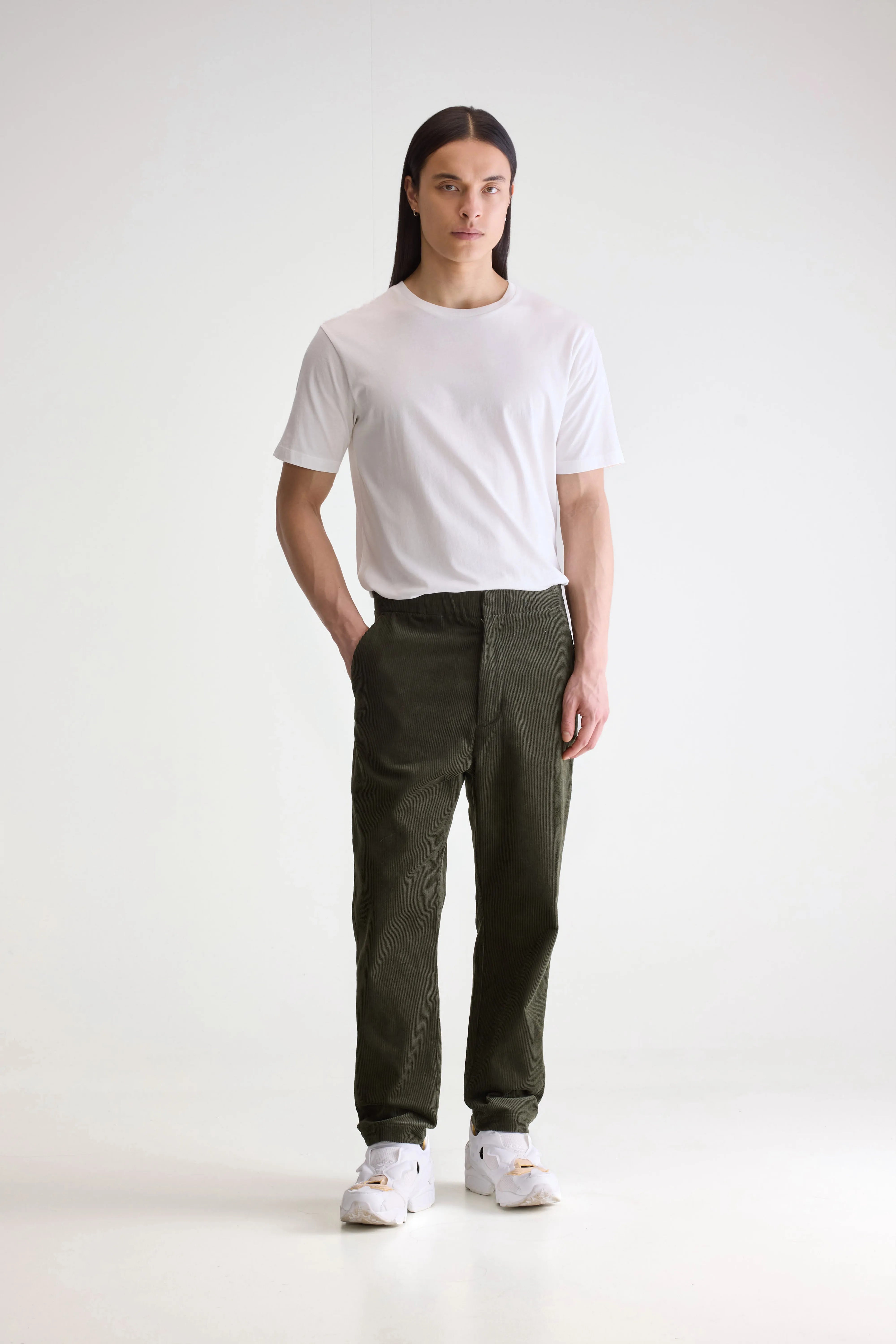 Paynt Corduroy Trousers - Dark olive For Men | Bellerose
