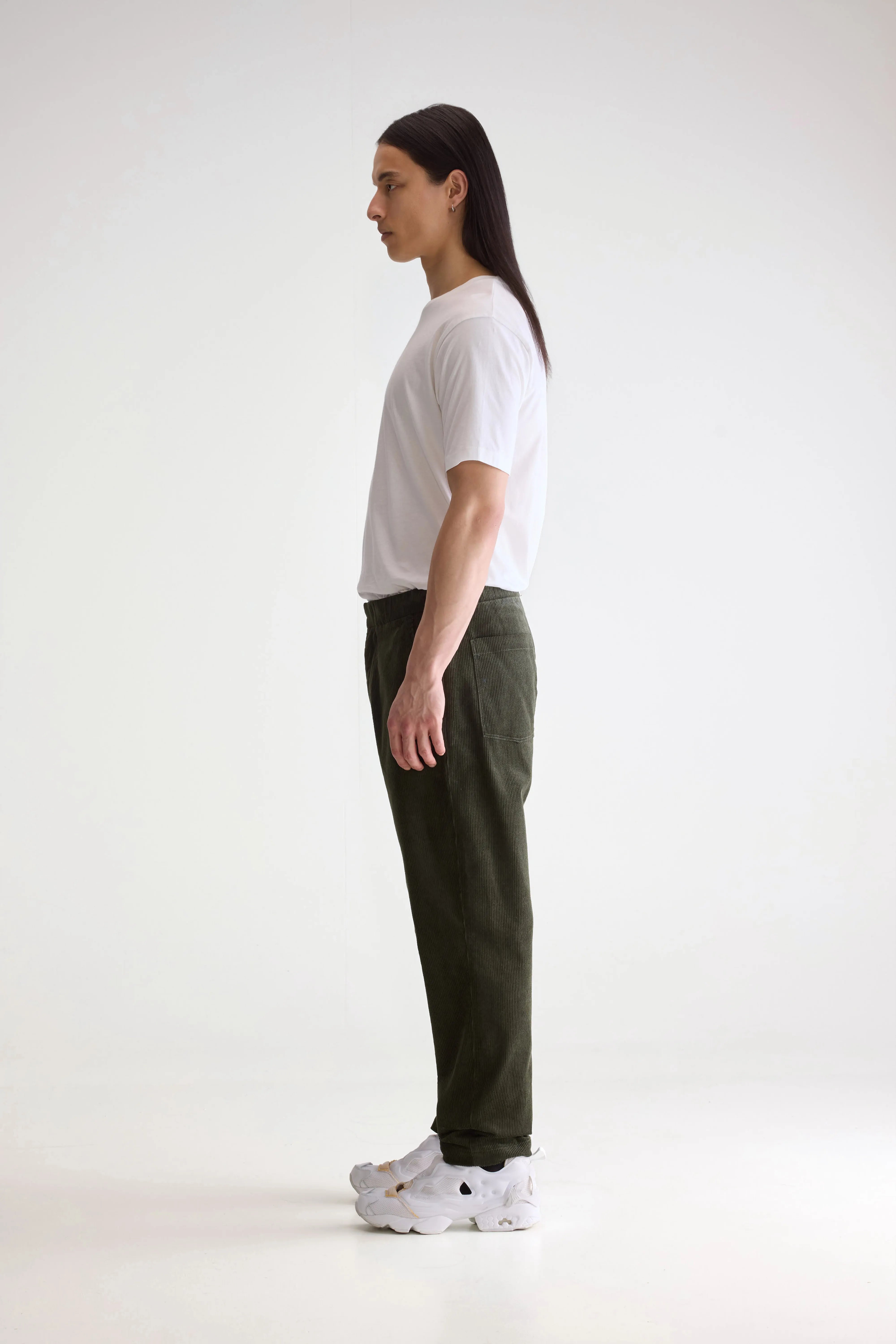 Paynt Corduroy Trousers - Dark olive For Men | Bellerose