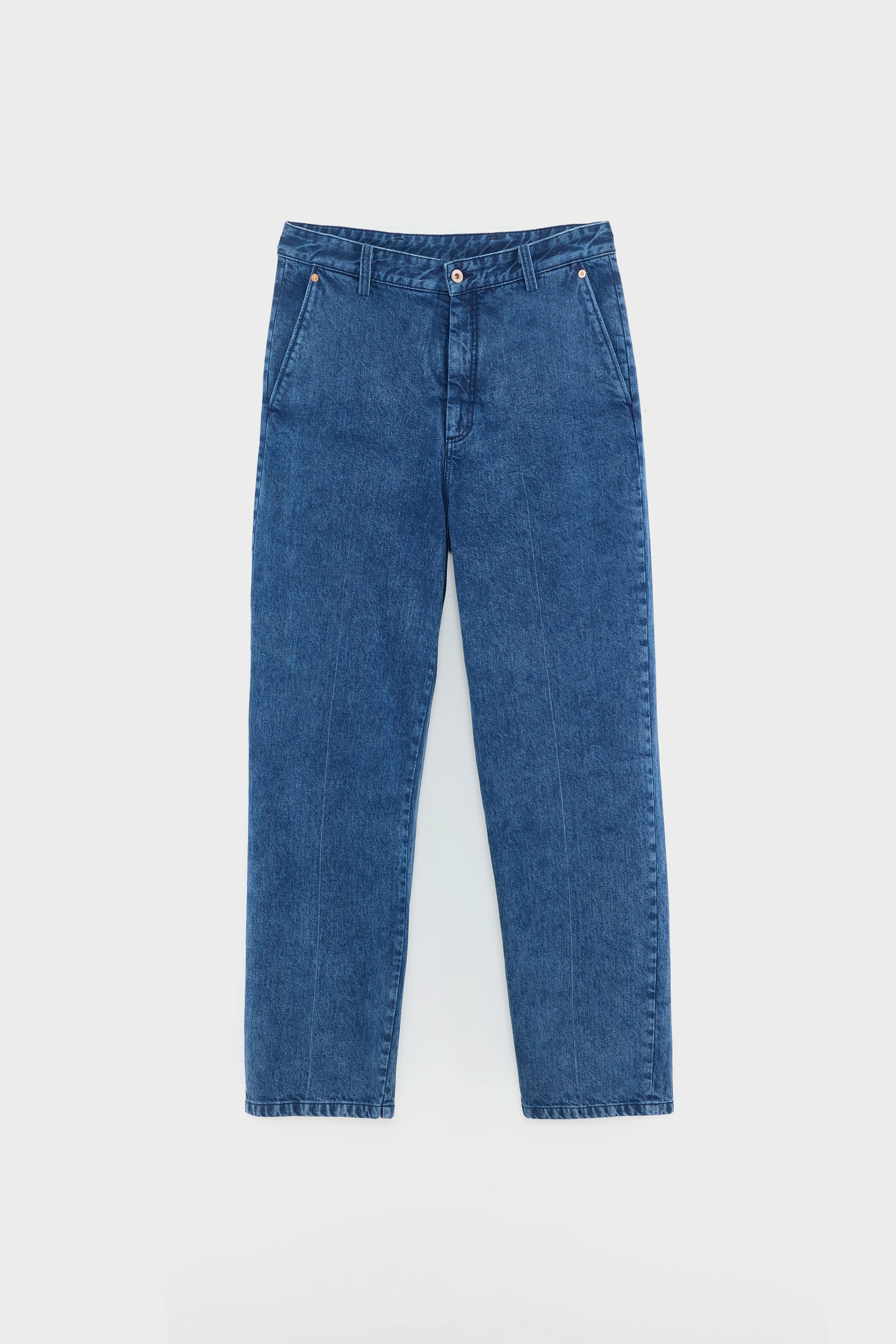 Pole relaxte jeans (252 / M / BLUE SNOW)