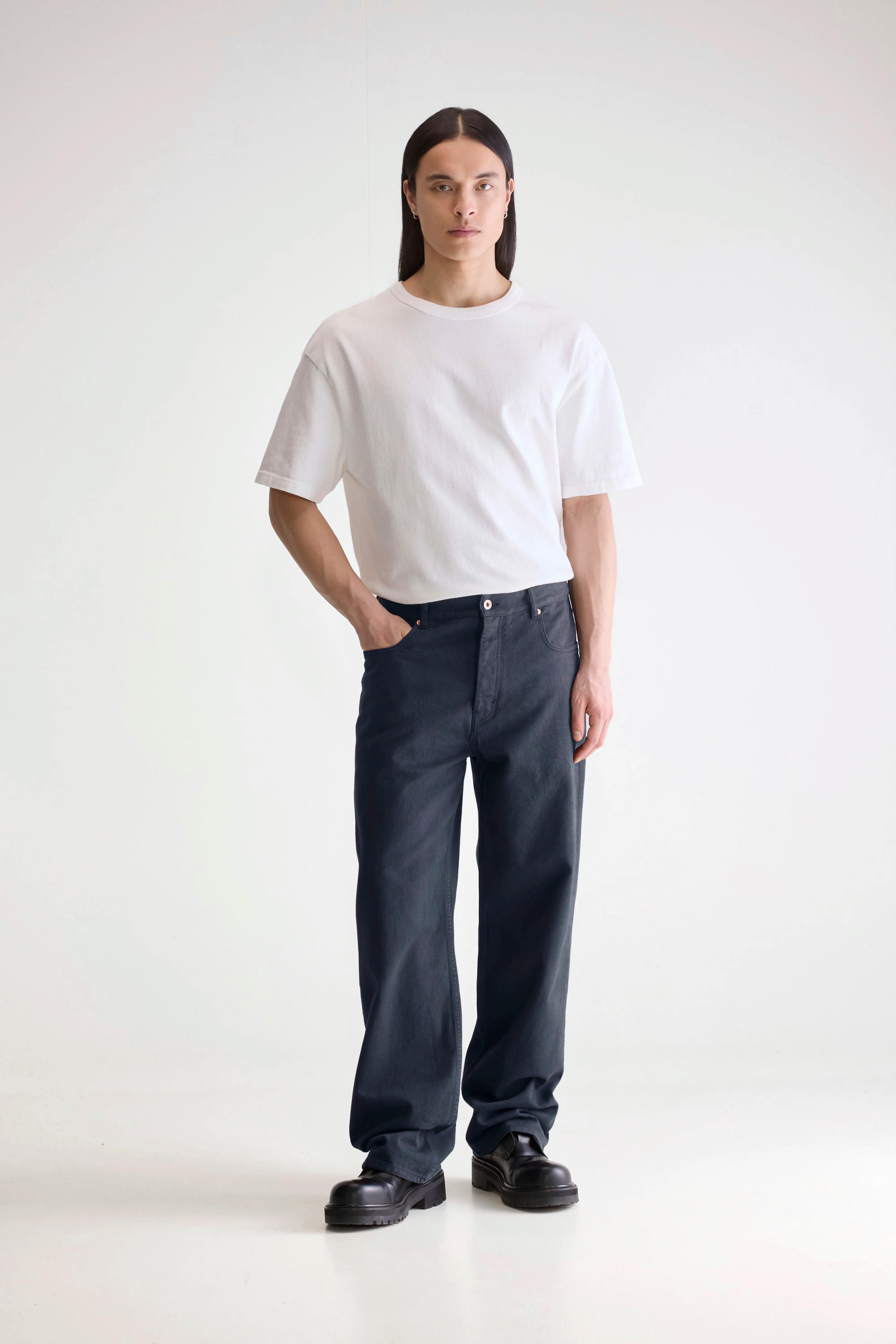 Denim N. 08 Rechte Jeans - Black blue Voor Heren | Bellerose