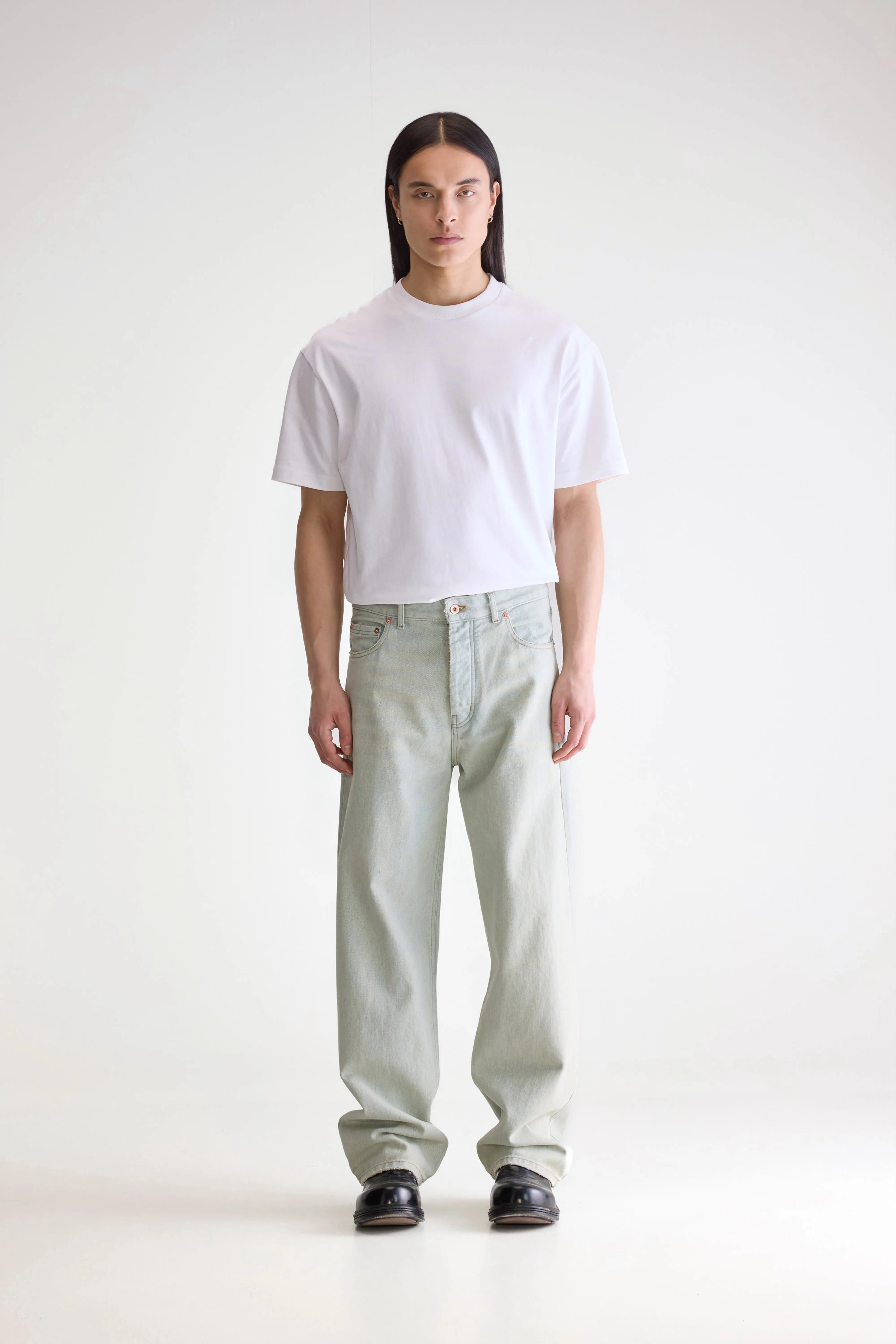 Denim N. 08 Rechte Jeans - Dusty bleach Voor Heren | Bellerose
