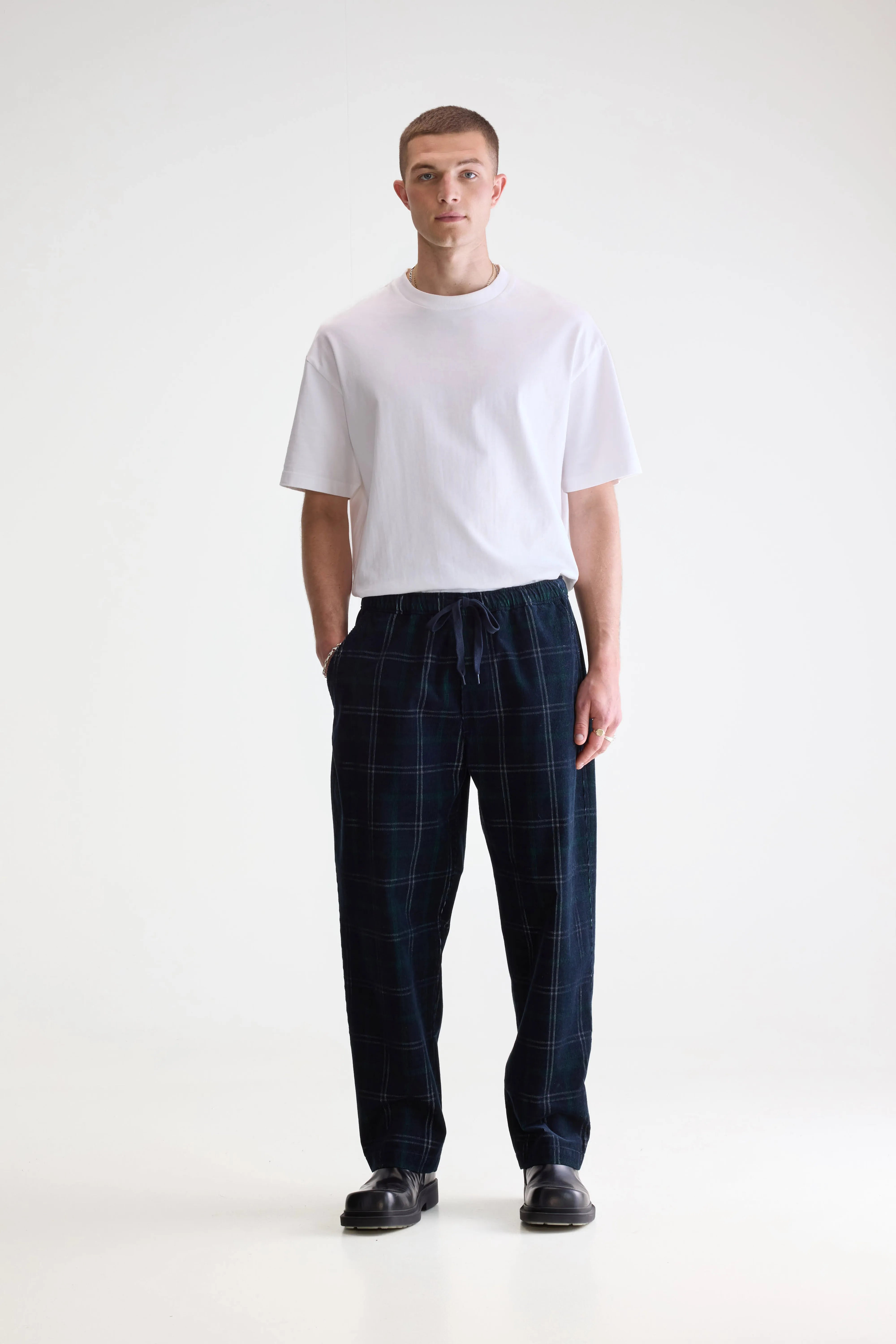 Julius Baggy Trousers - Check a For Men | Bellerose