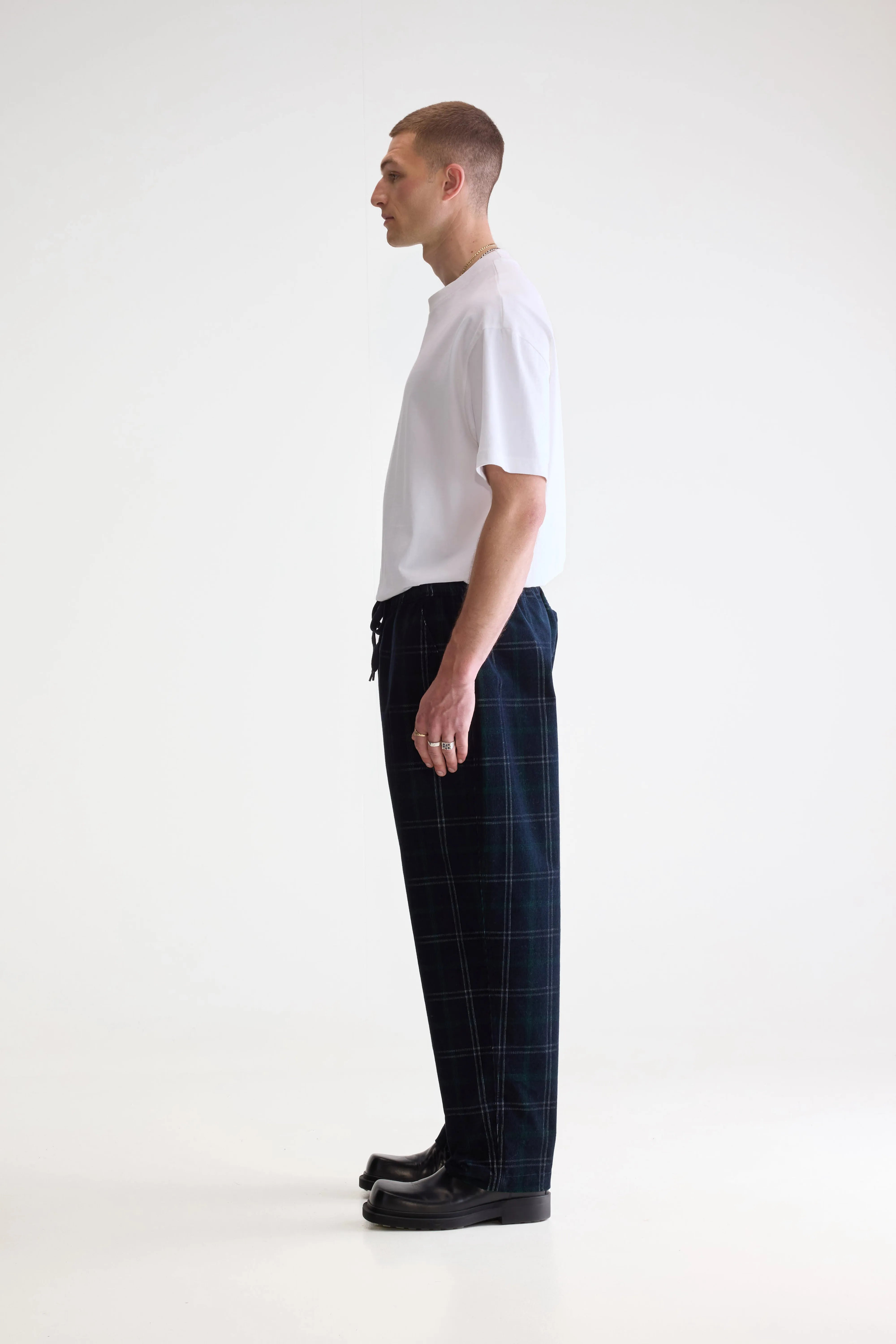 Julius baggy trousers (252 / M / CHECK A)
