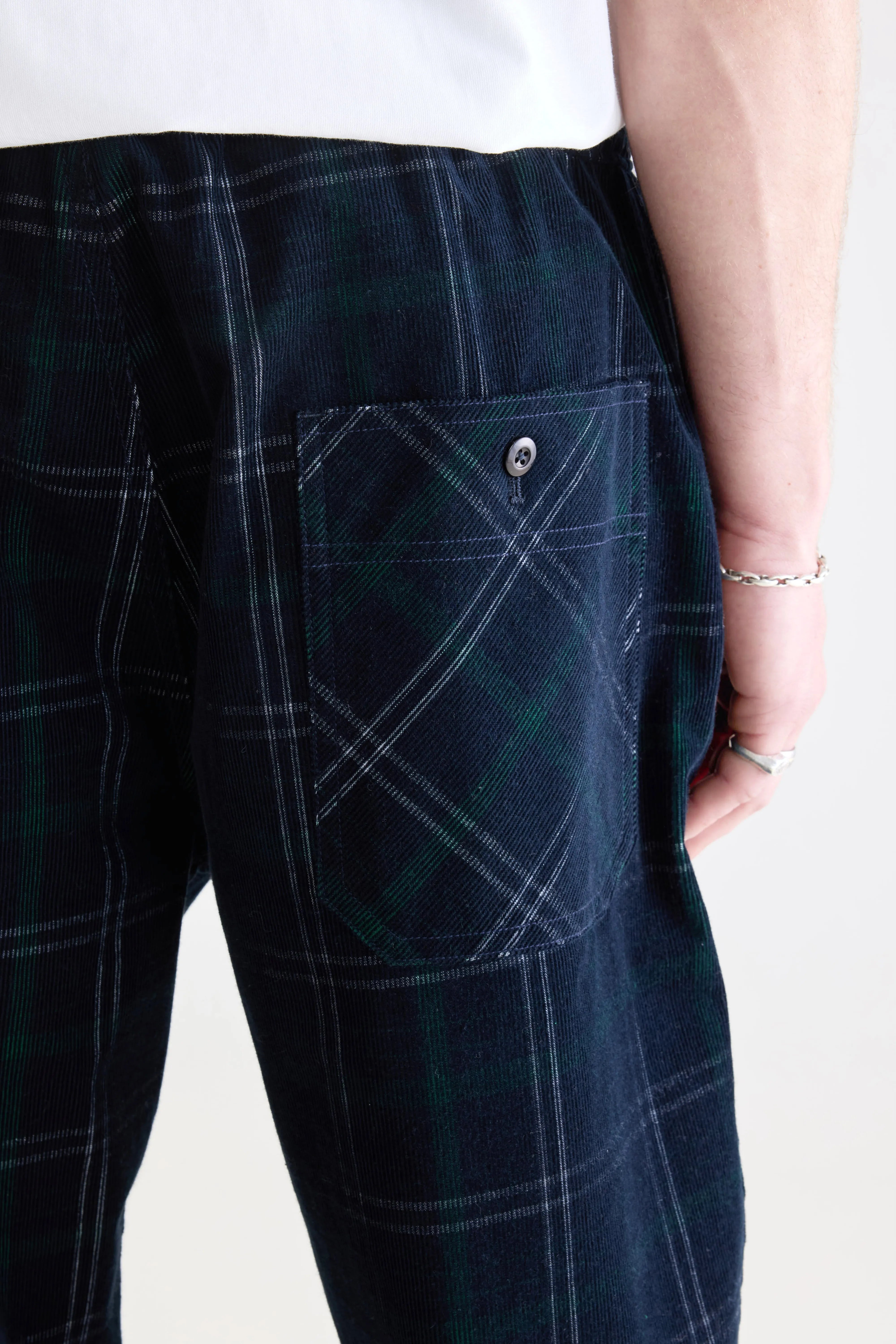 Julius Baggy Trousers - Check a For Men | Bellerose