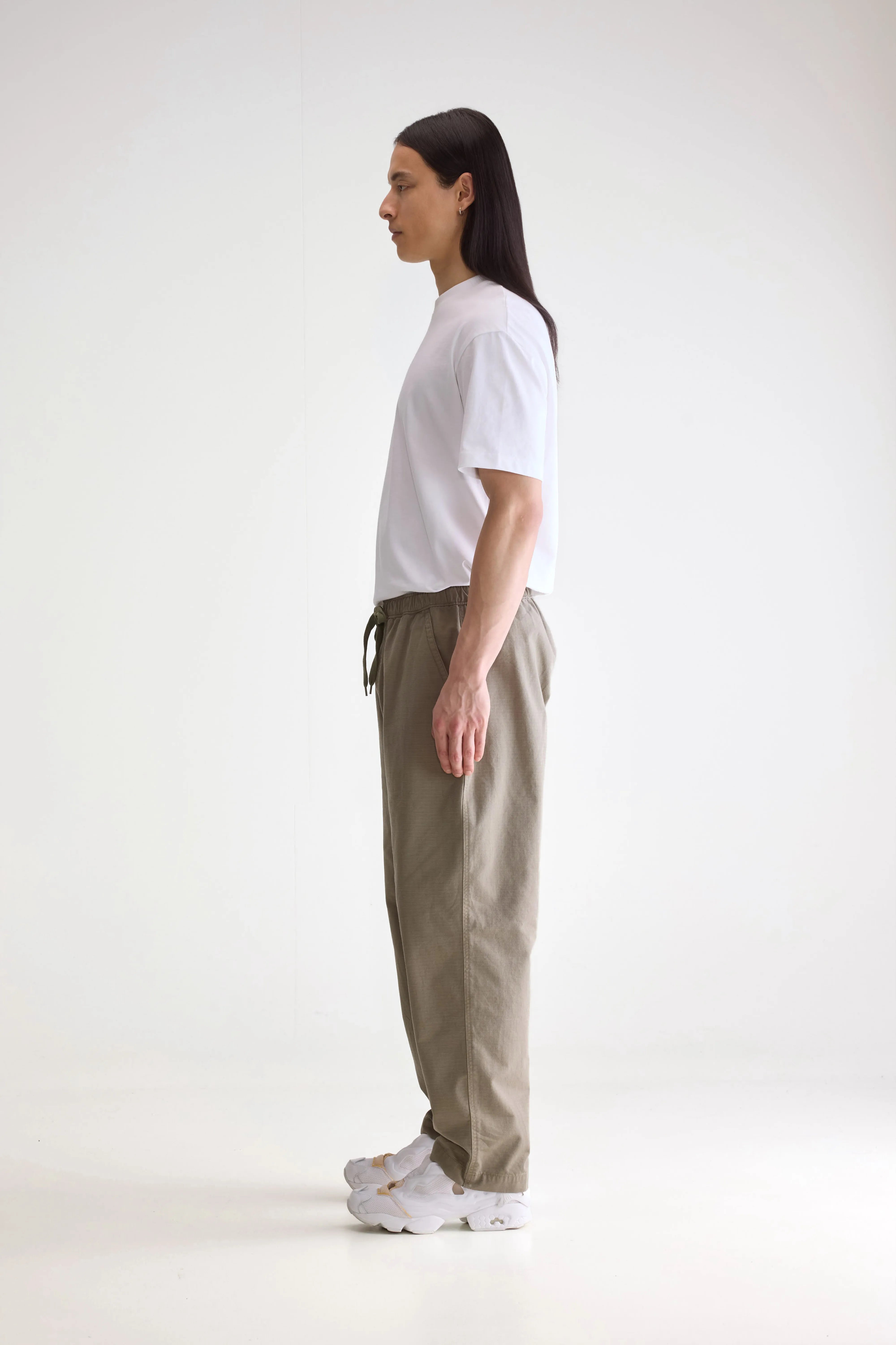 Julius Baggy Trousers - Dusty olive For Men | Bellerose