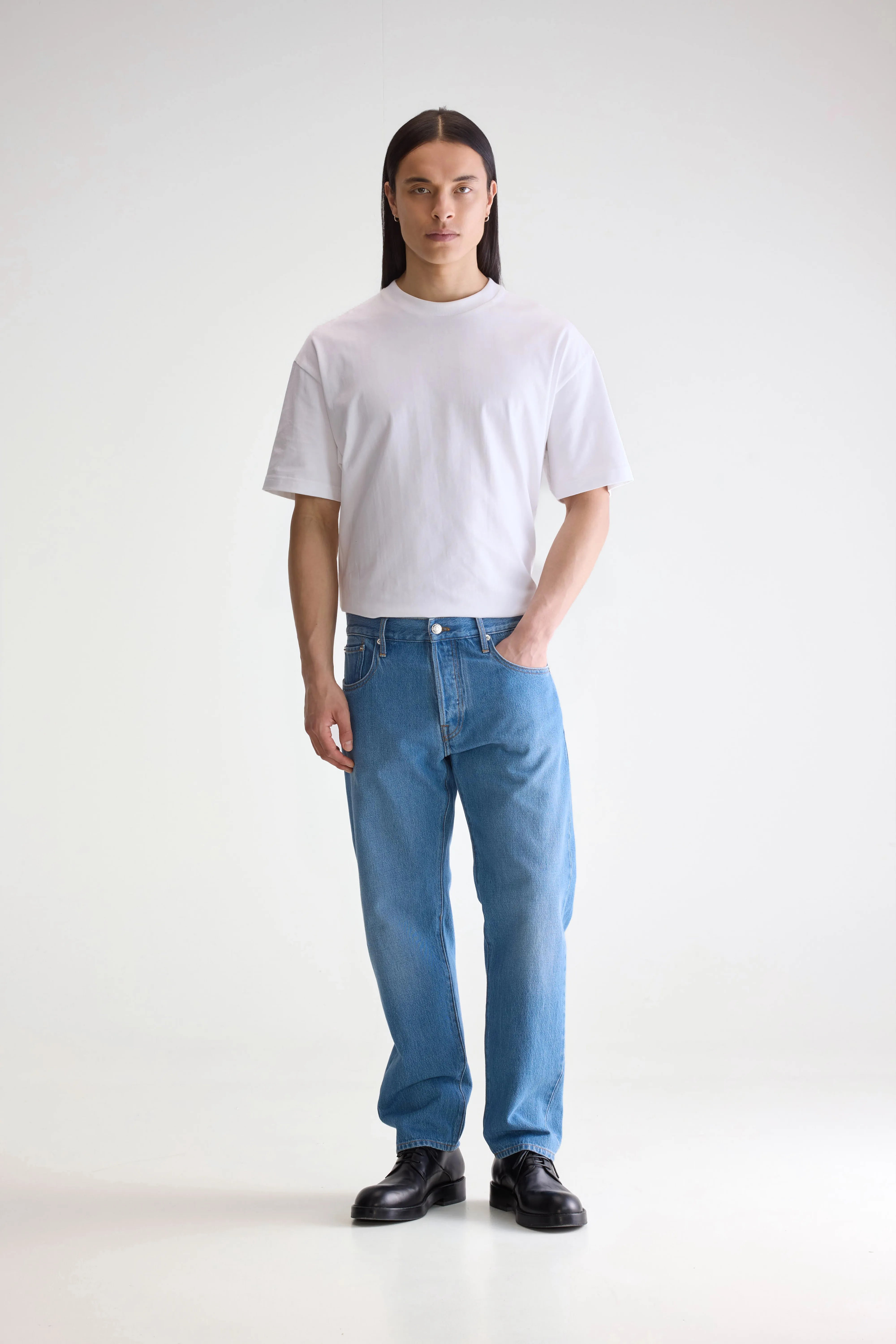 Denim N. 01 Loose Jeans - Stone wash For Men | Bellerose