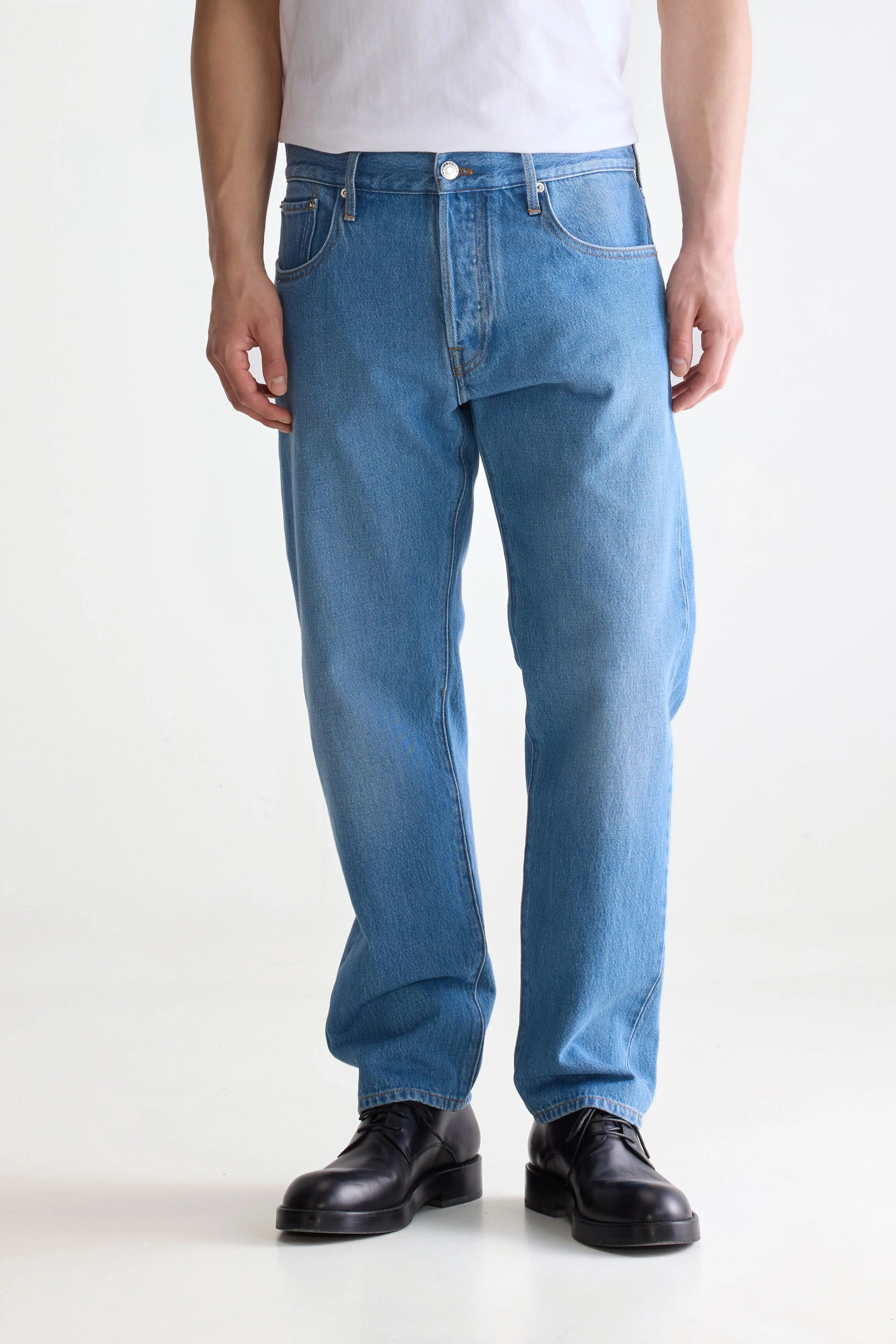 Denim N. 01 Loose Jeans - Stone wash For Men | Bellerose